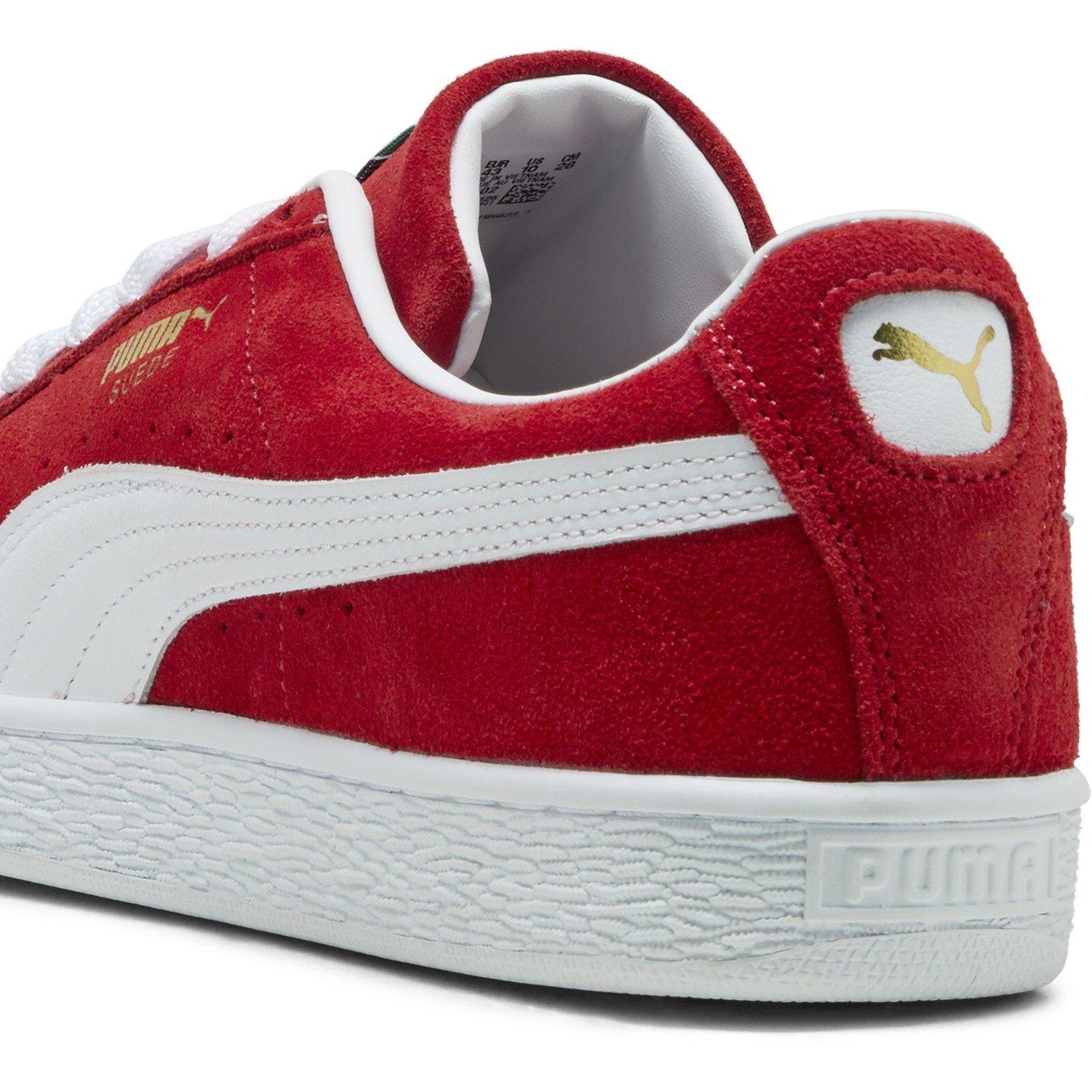 Red/White - Puma - Suede Classic Sneakers - 6