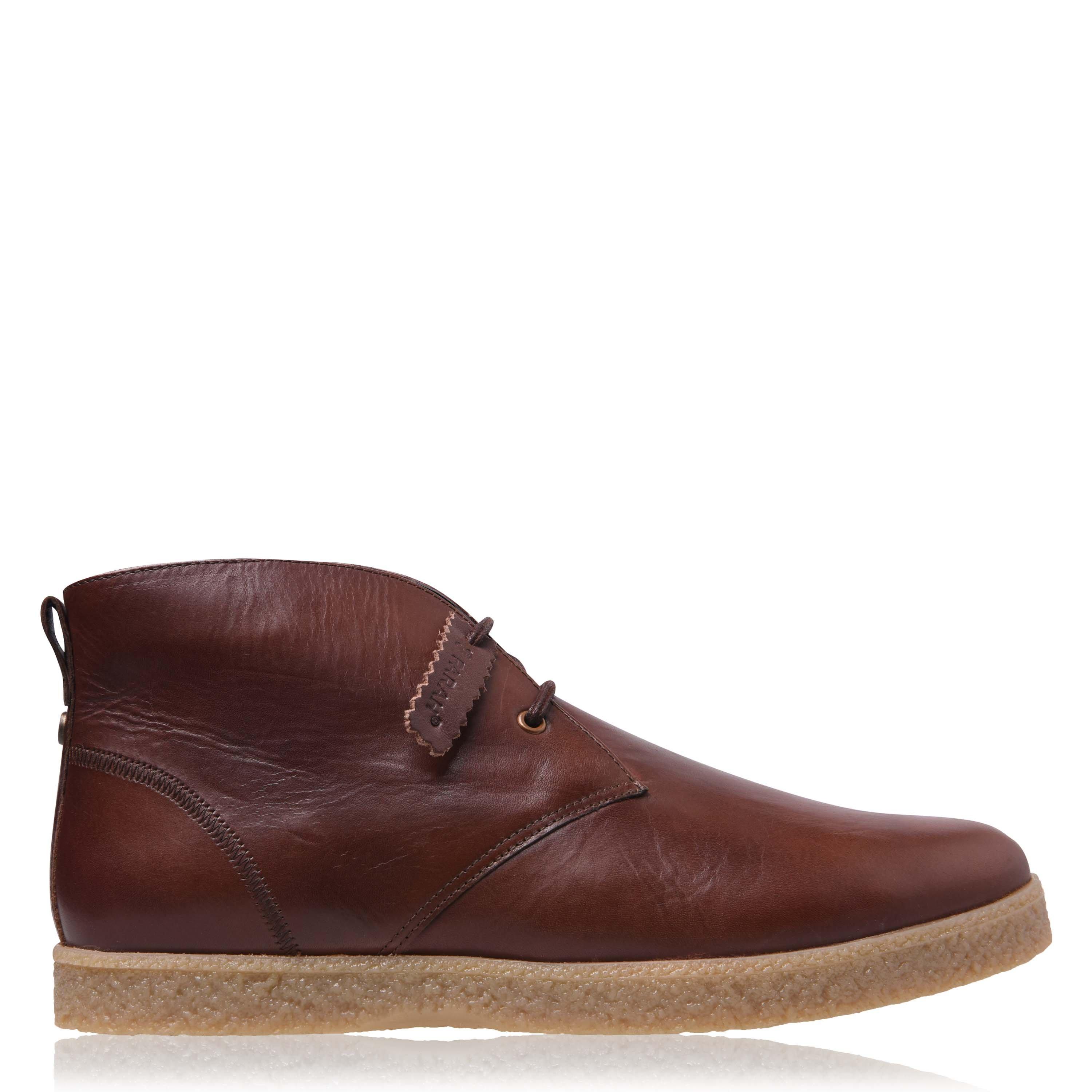 Bruin Leer - Farah - Jonah Chukka Boots - 1