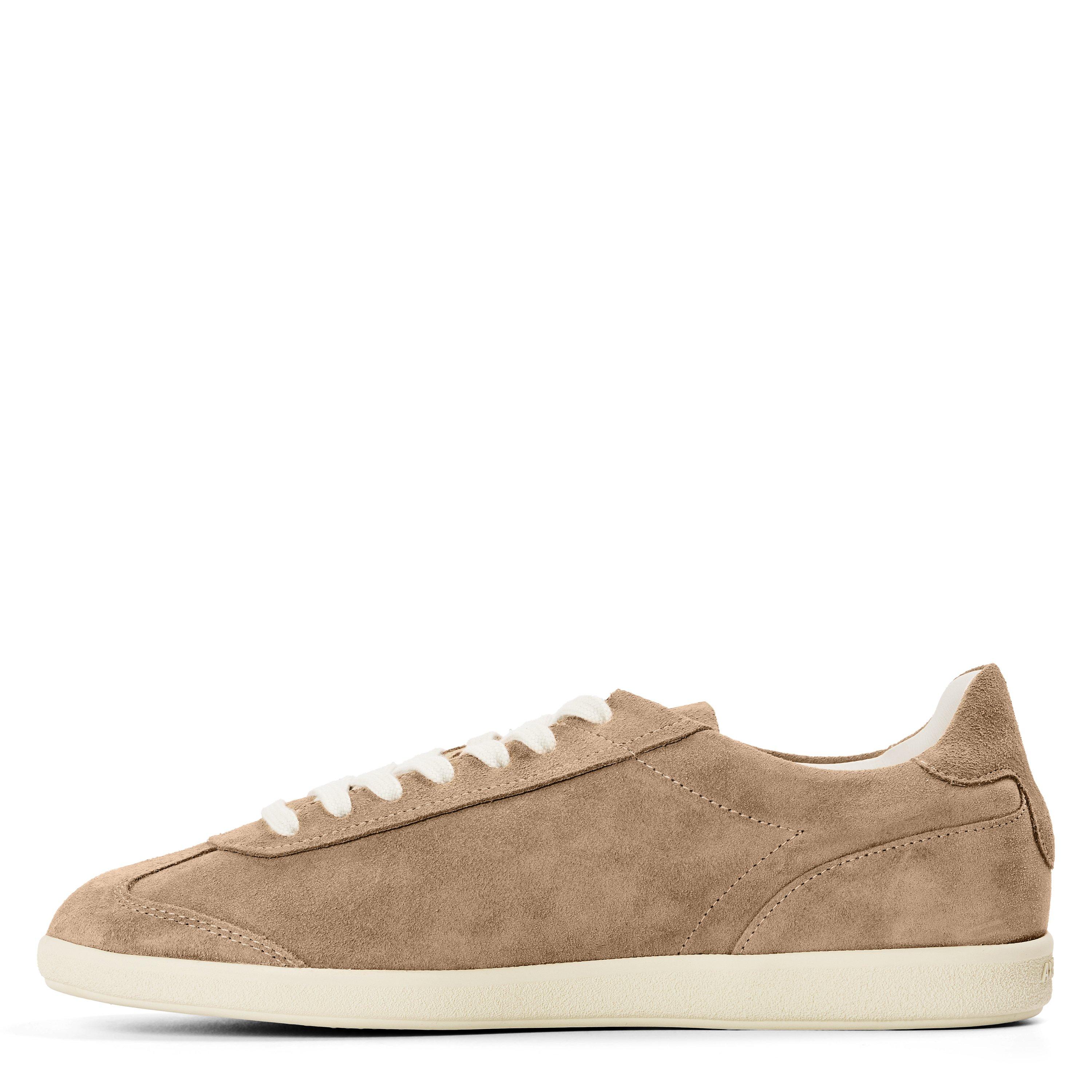 Tan/Off White - Axel Arigato - Men's Zane Suede Low-Top Trainers - 2