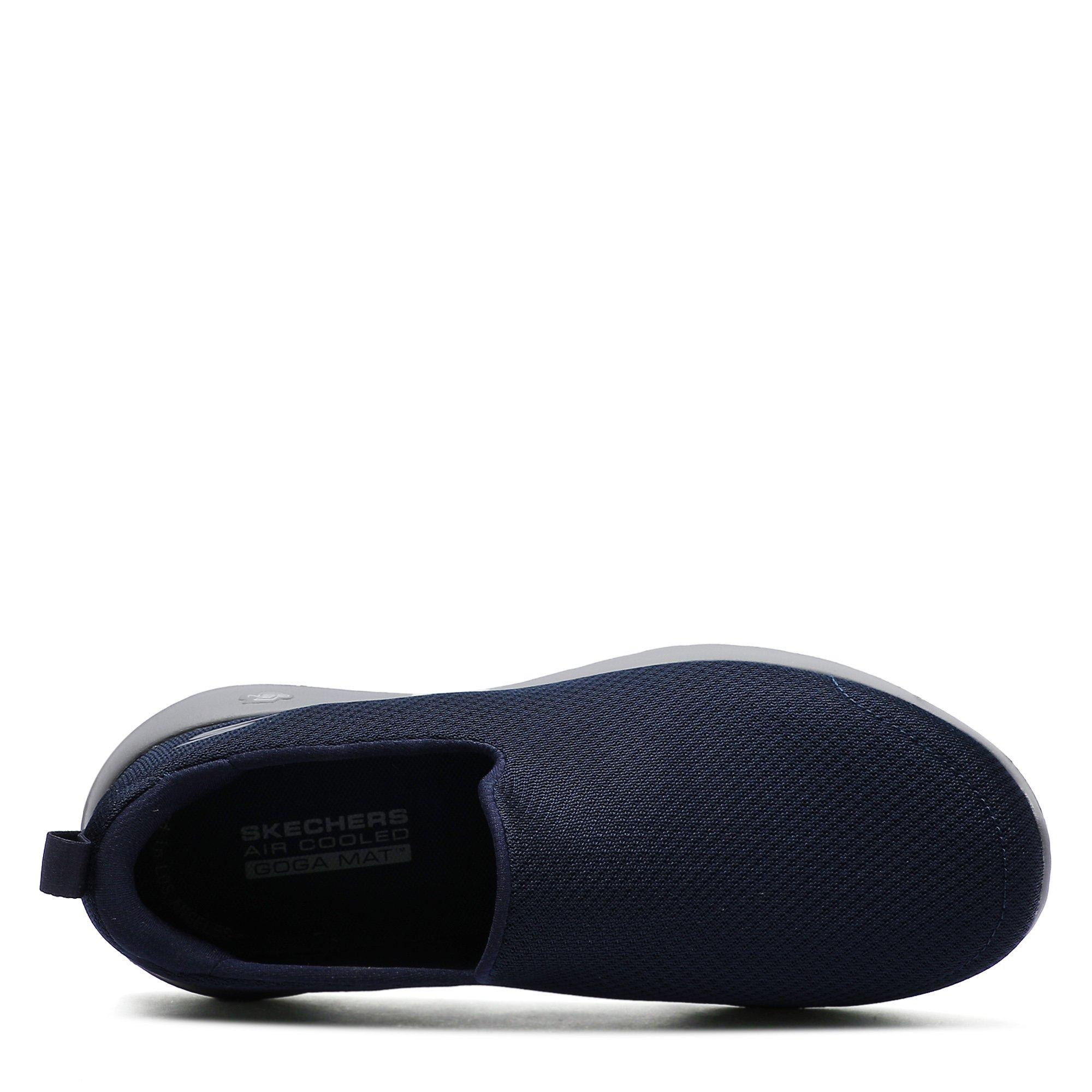 Navy - Skechers - GOwalk Max Mens Slip On Trainers - 3