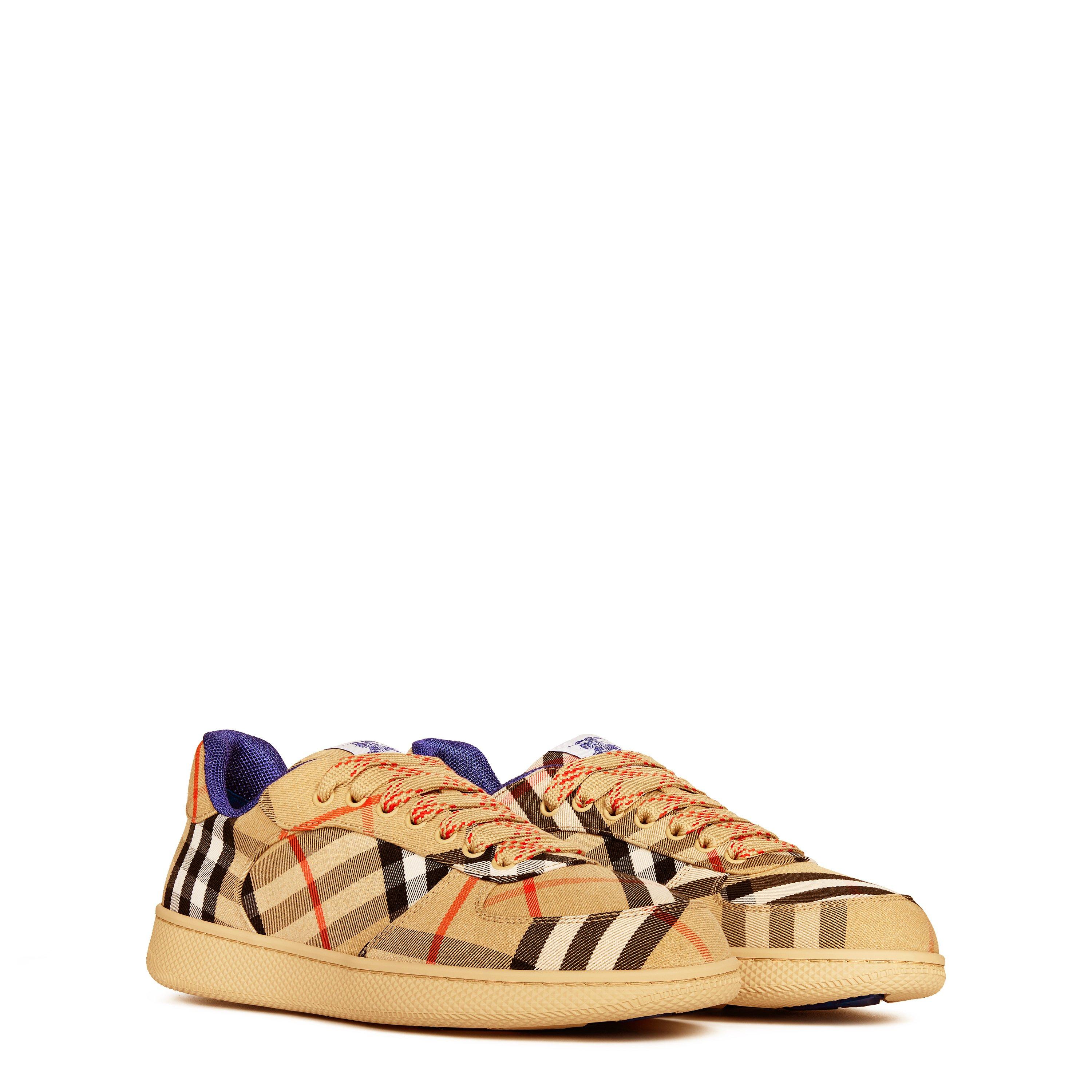 Sand IP Check - Burberry - Check Terrace Sneakers - 4