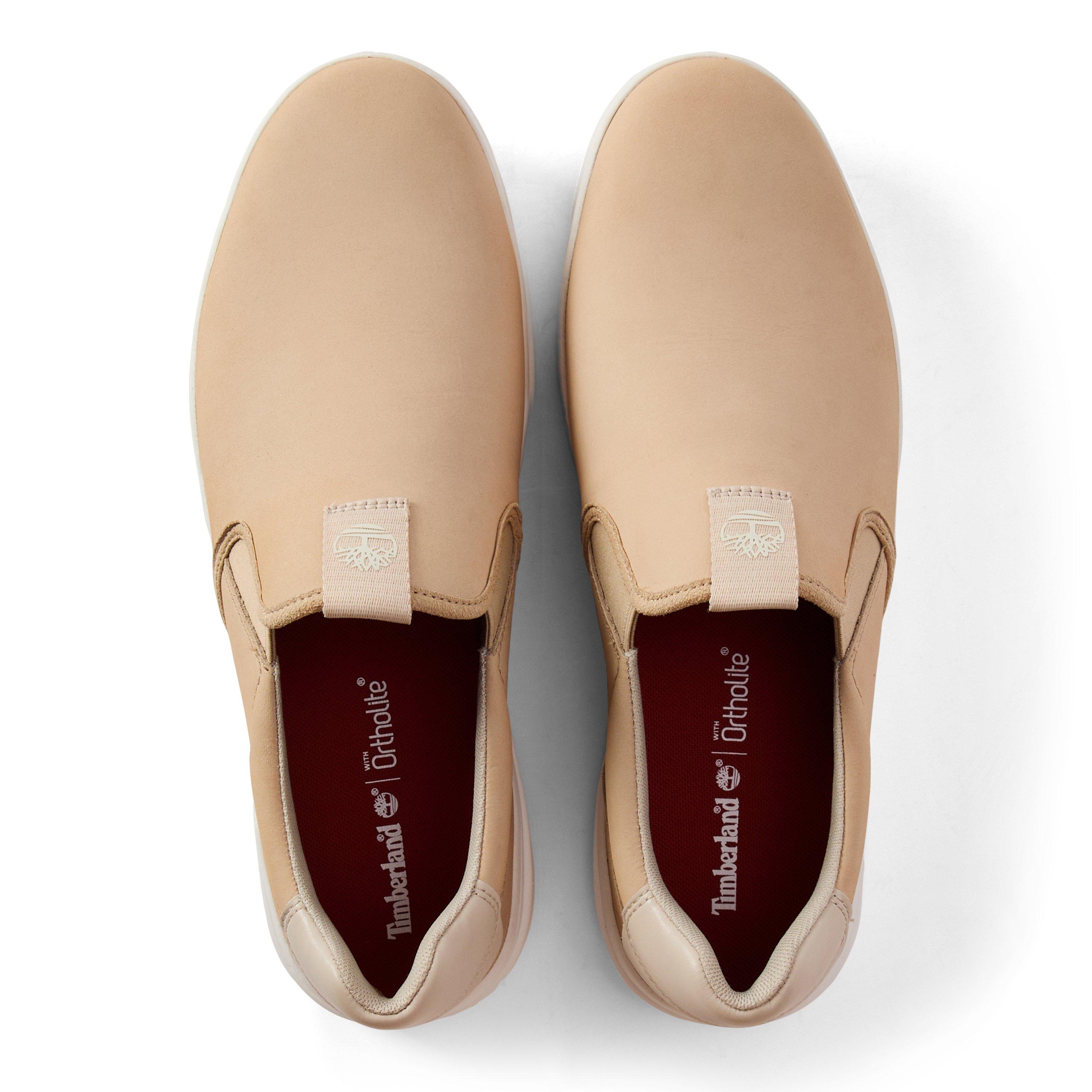 Light Beige - Timberland - Men's Low Slip On Trainers - 4