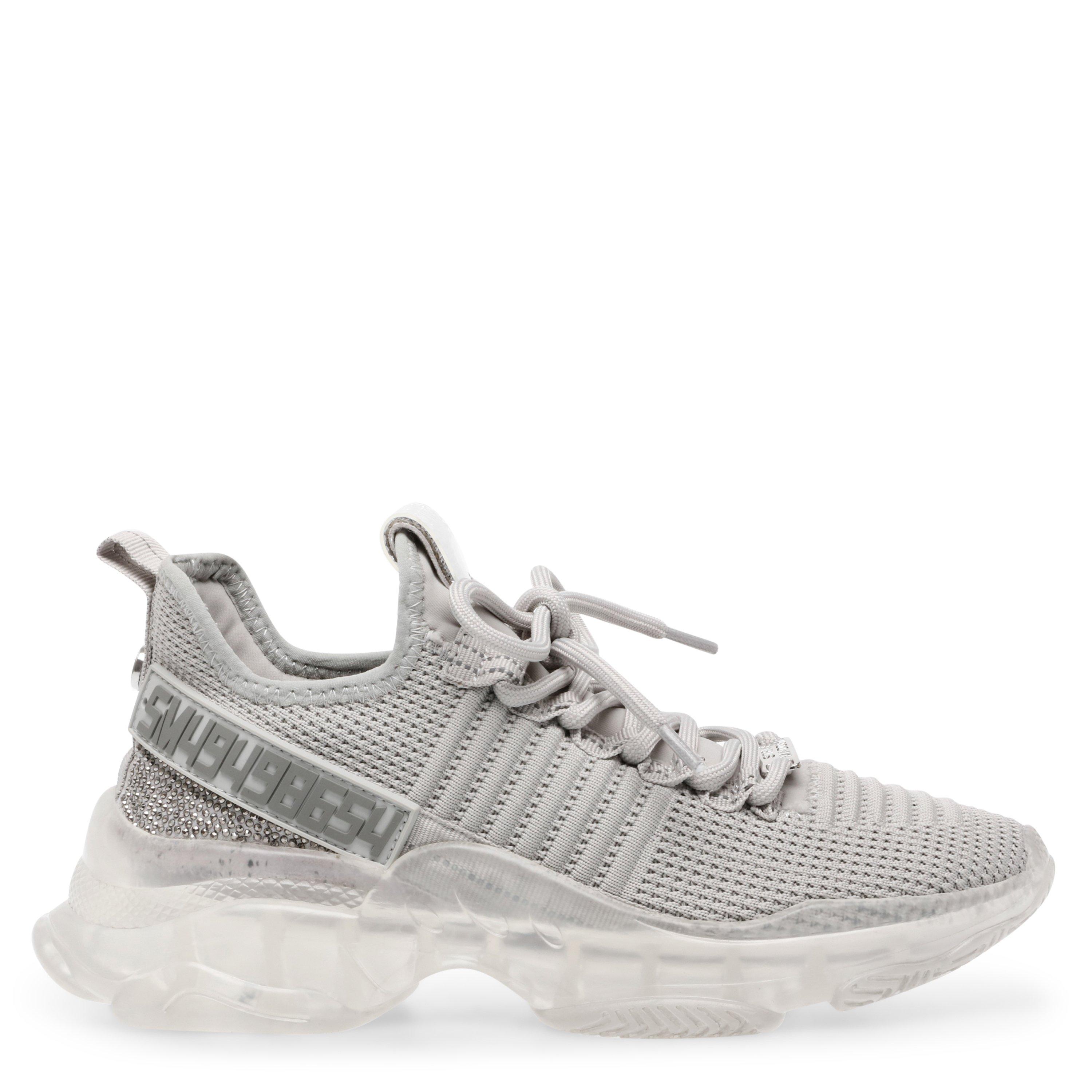Steve Madden Women's Maxilla Low-Top Runners - Grey  - 4 (37)