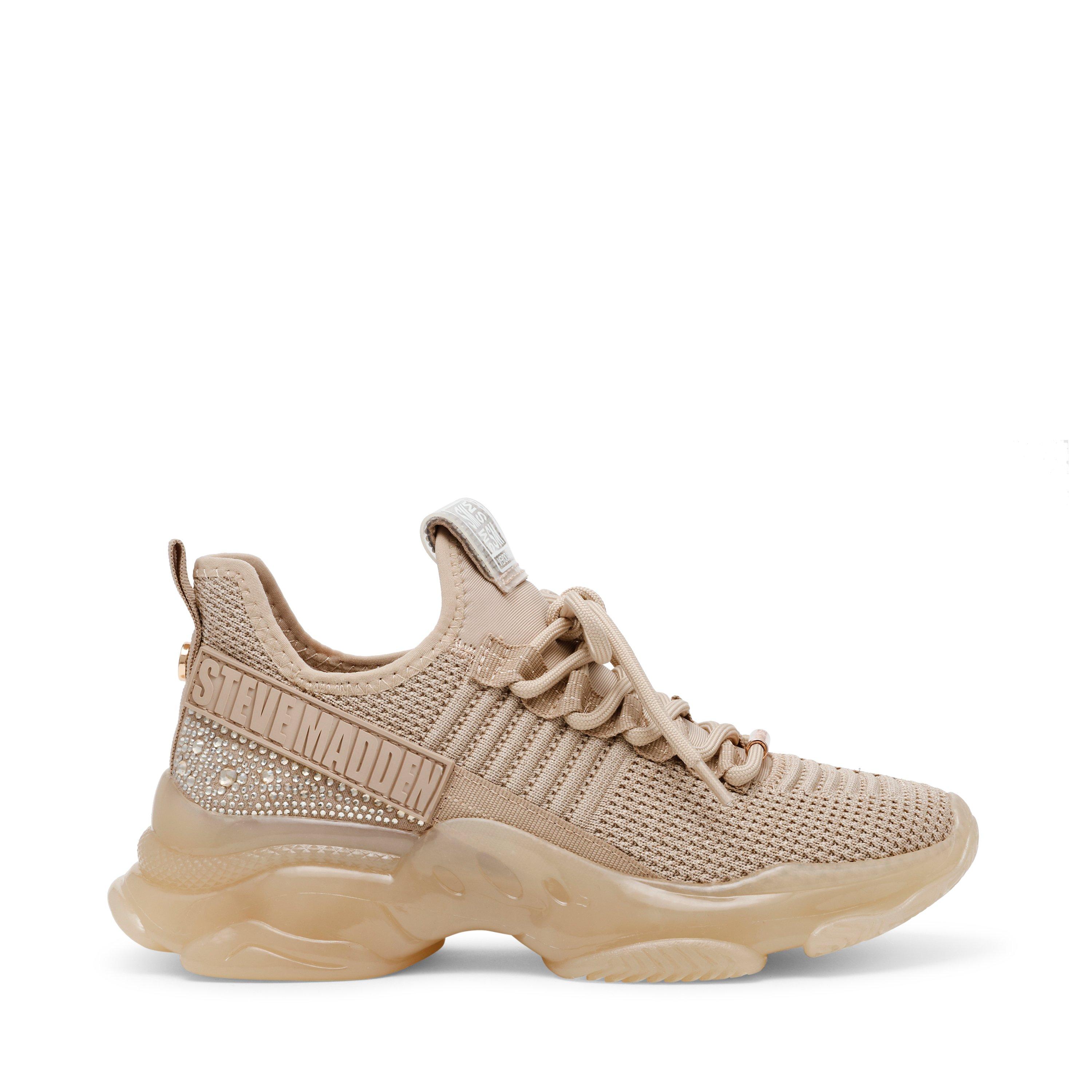 Steve Madden Women's Maxilla Low-Top Runners - Blush  - 4 (37)