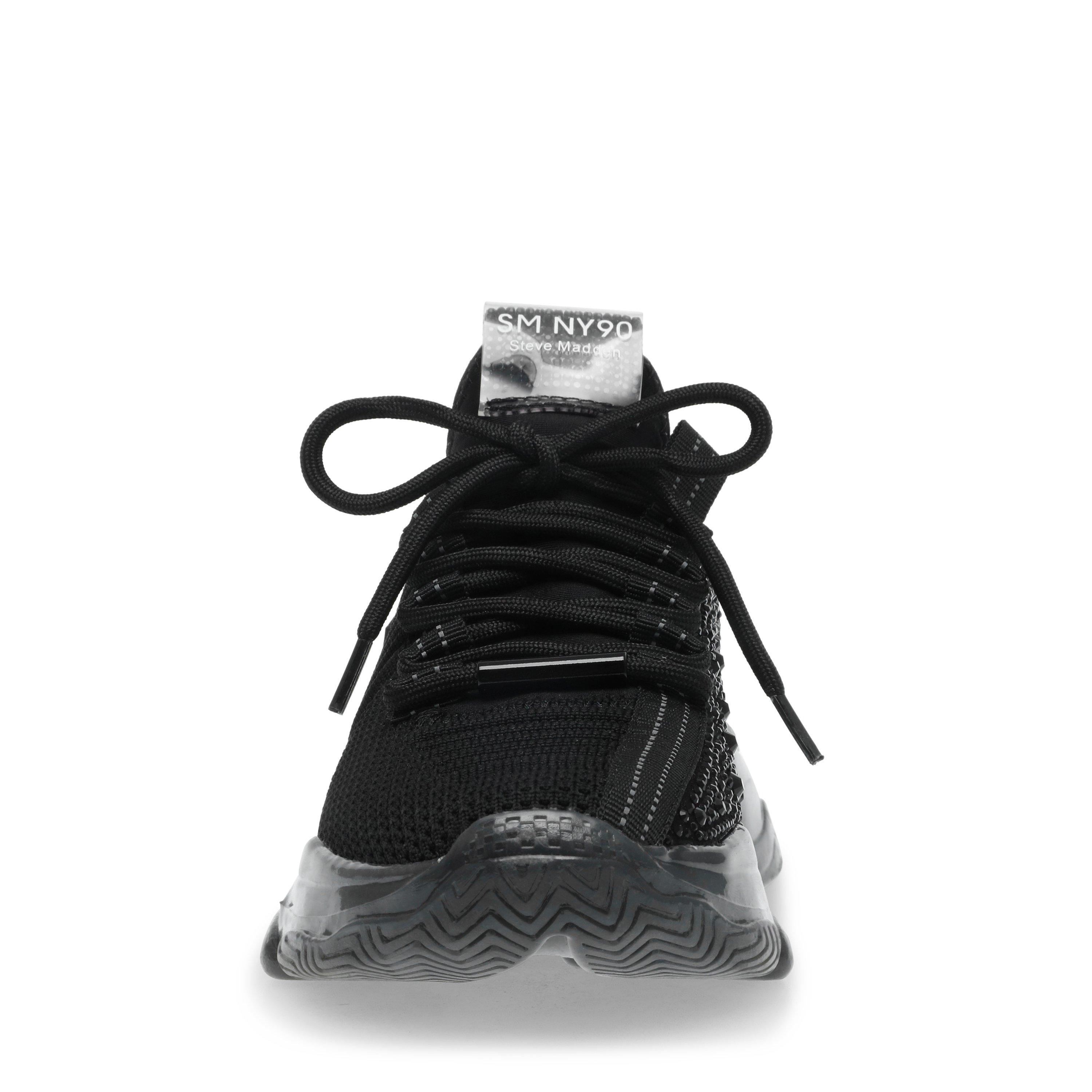 Schwarz - Steve Madden - Women's Maxilla Low-Top Runners - 6