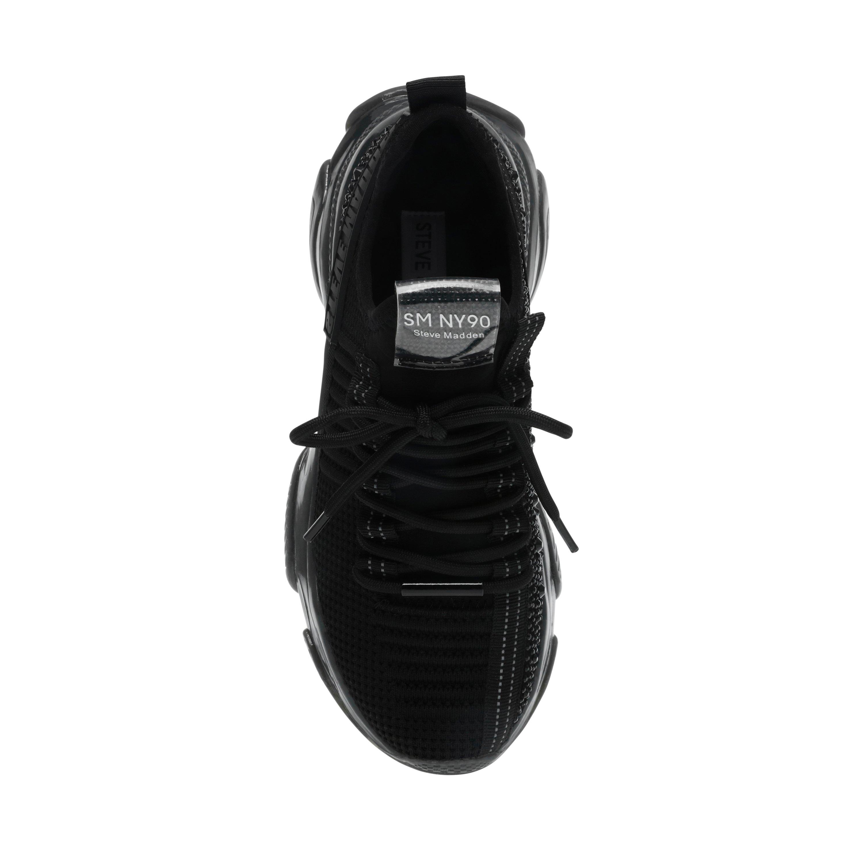 Schwarz - Steve Madden - Women's Maxilla Low-Top Runners - 8