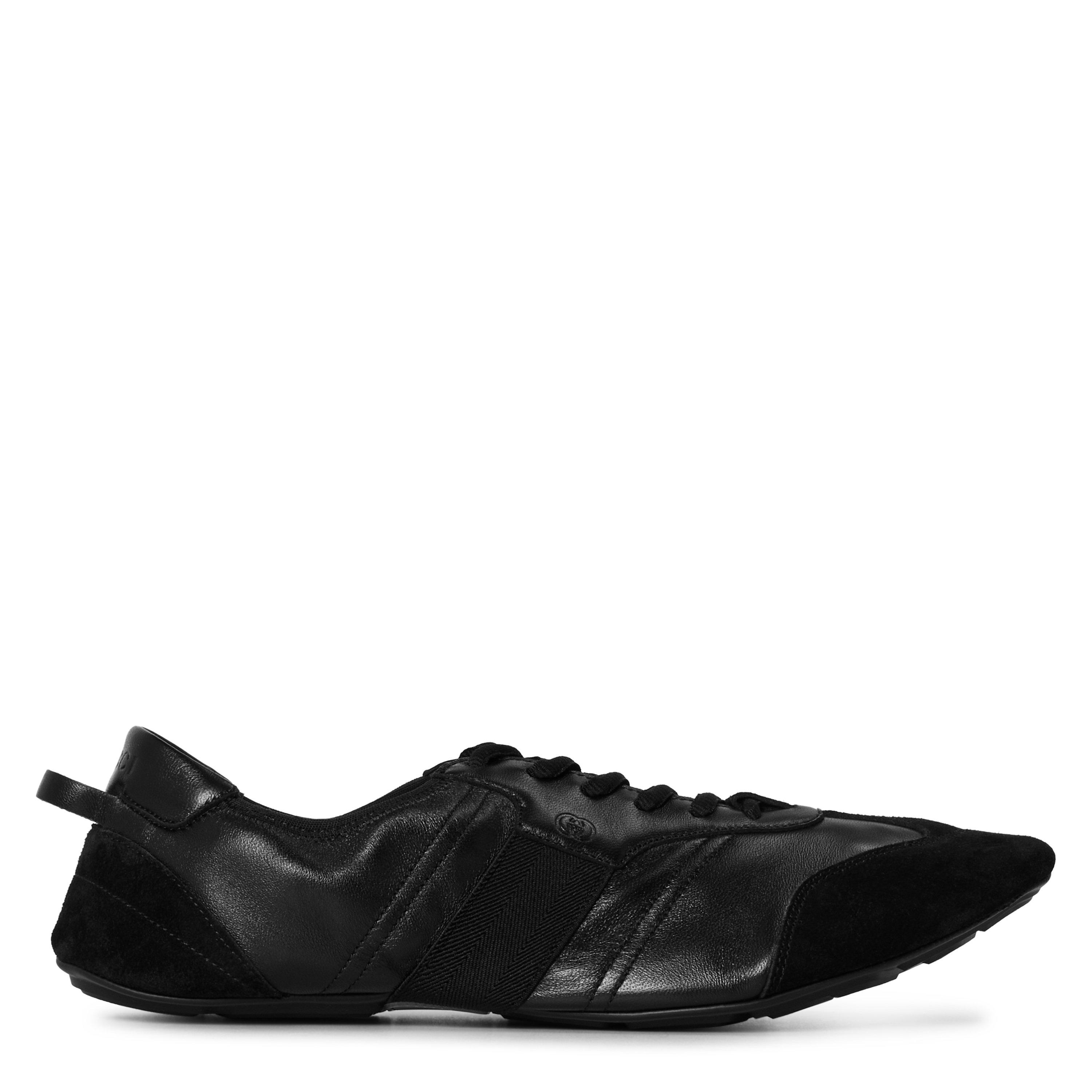 Black/Black - Gucci - Men's Flex Lo Sneaker Low-Top Trainers - 1