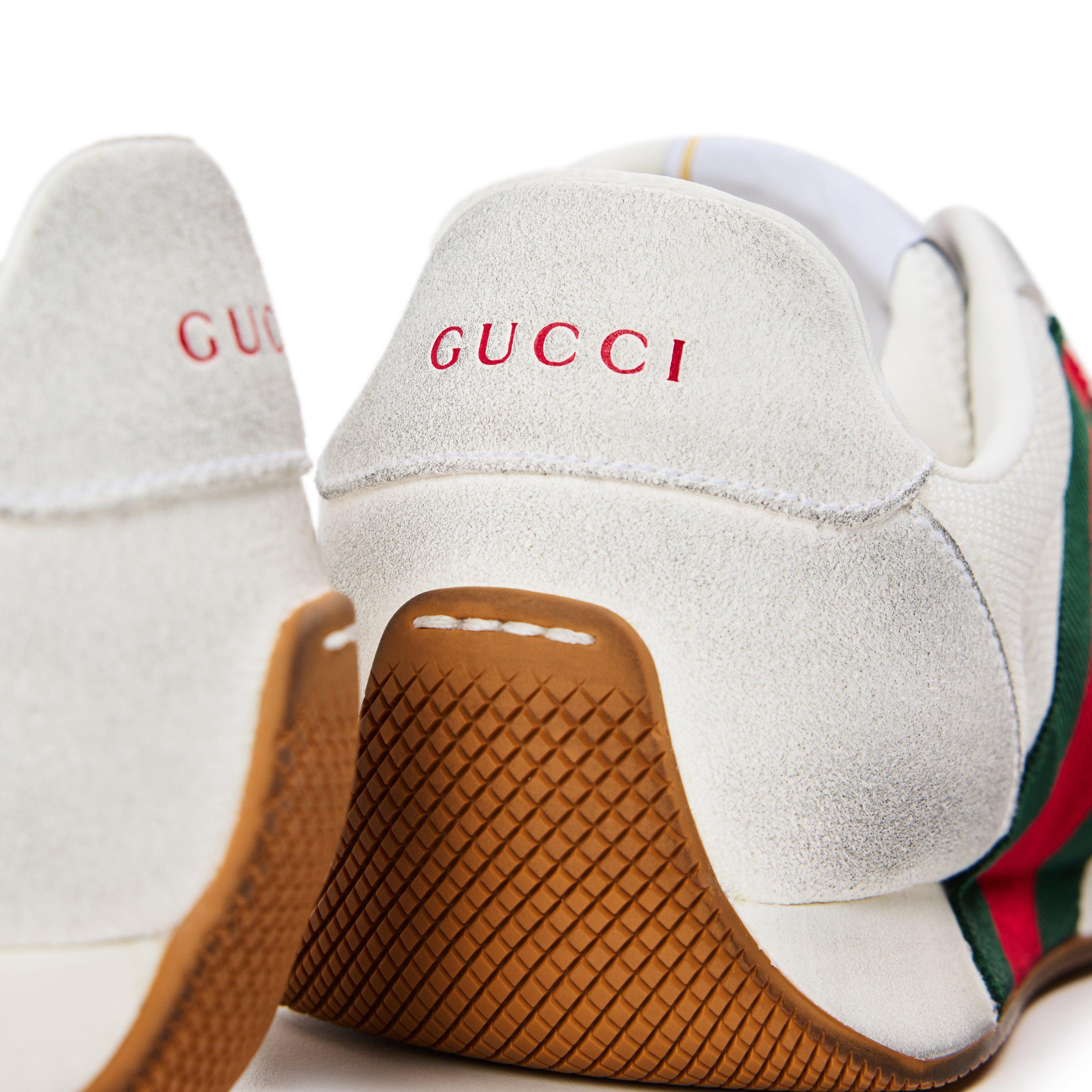 White/GRG - Gucci - Men's Legacy Sneaker Low-Top Trainers - 3