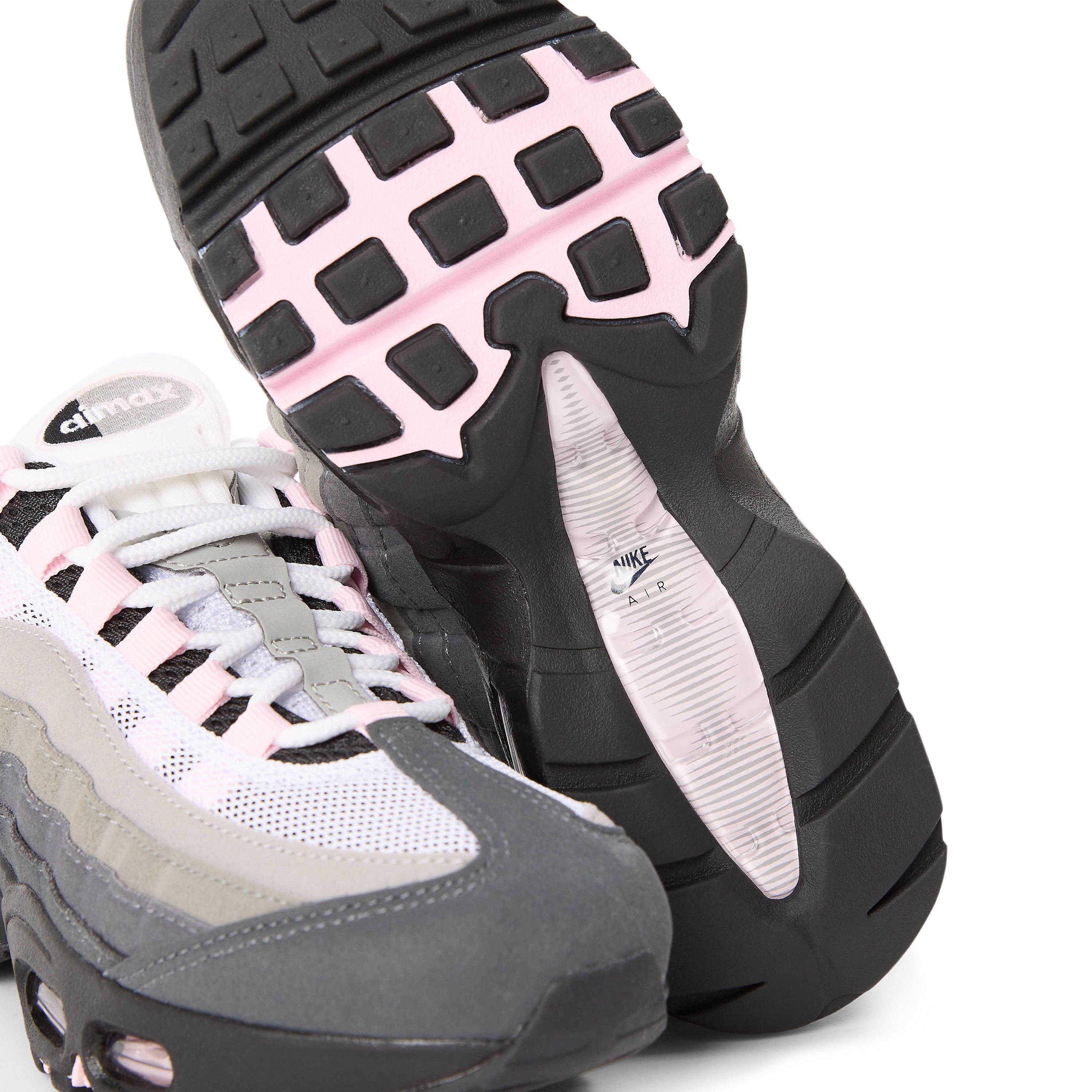 Black/Pink Foam - Nike - Unisex Adults AM 95 Big Bubble Low-Top Trainers - 3