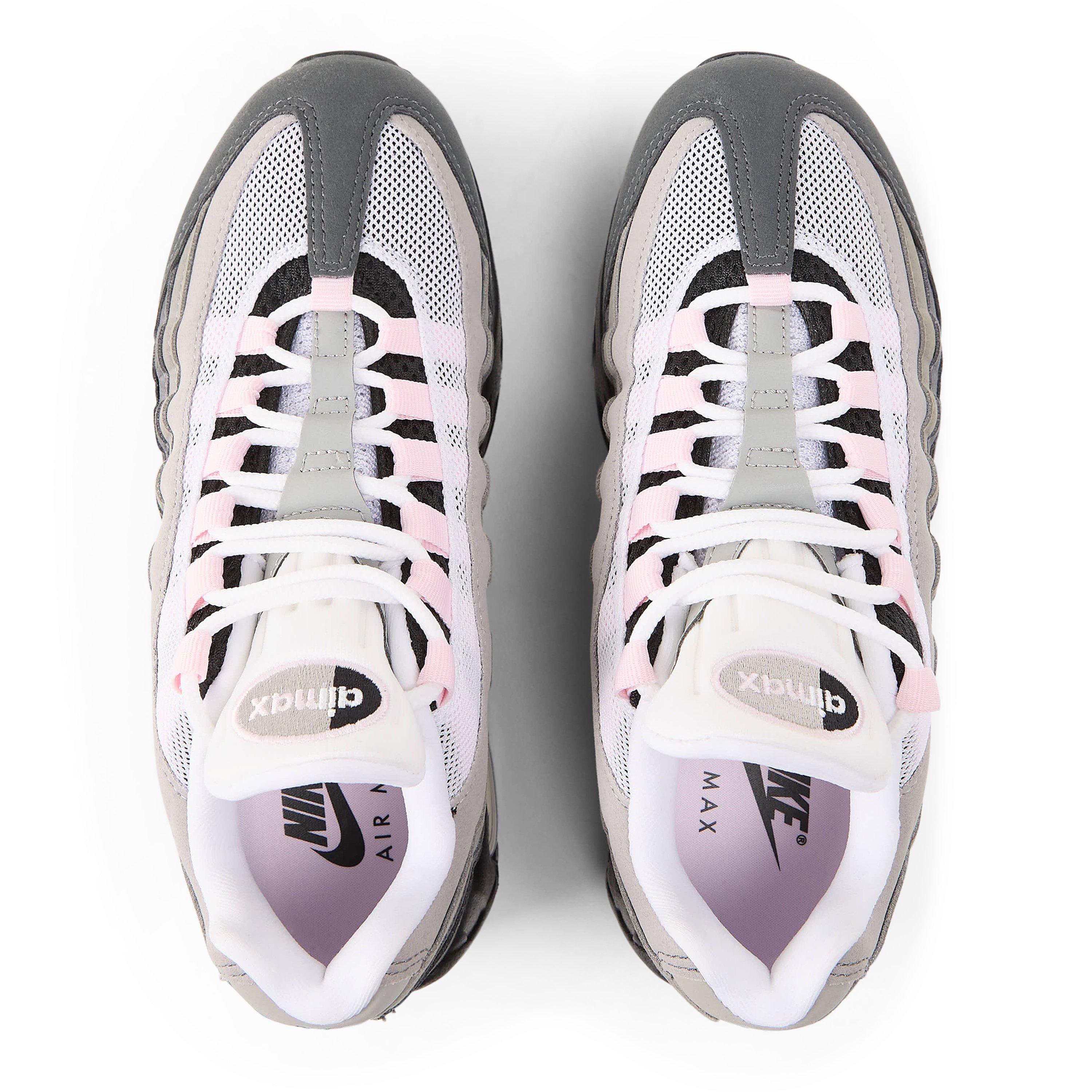 Black/Pink Foam - Nike - Unisex Adults AM 95 Big Bubble Low-Top Trainers - 4