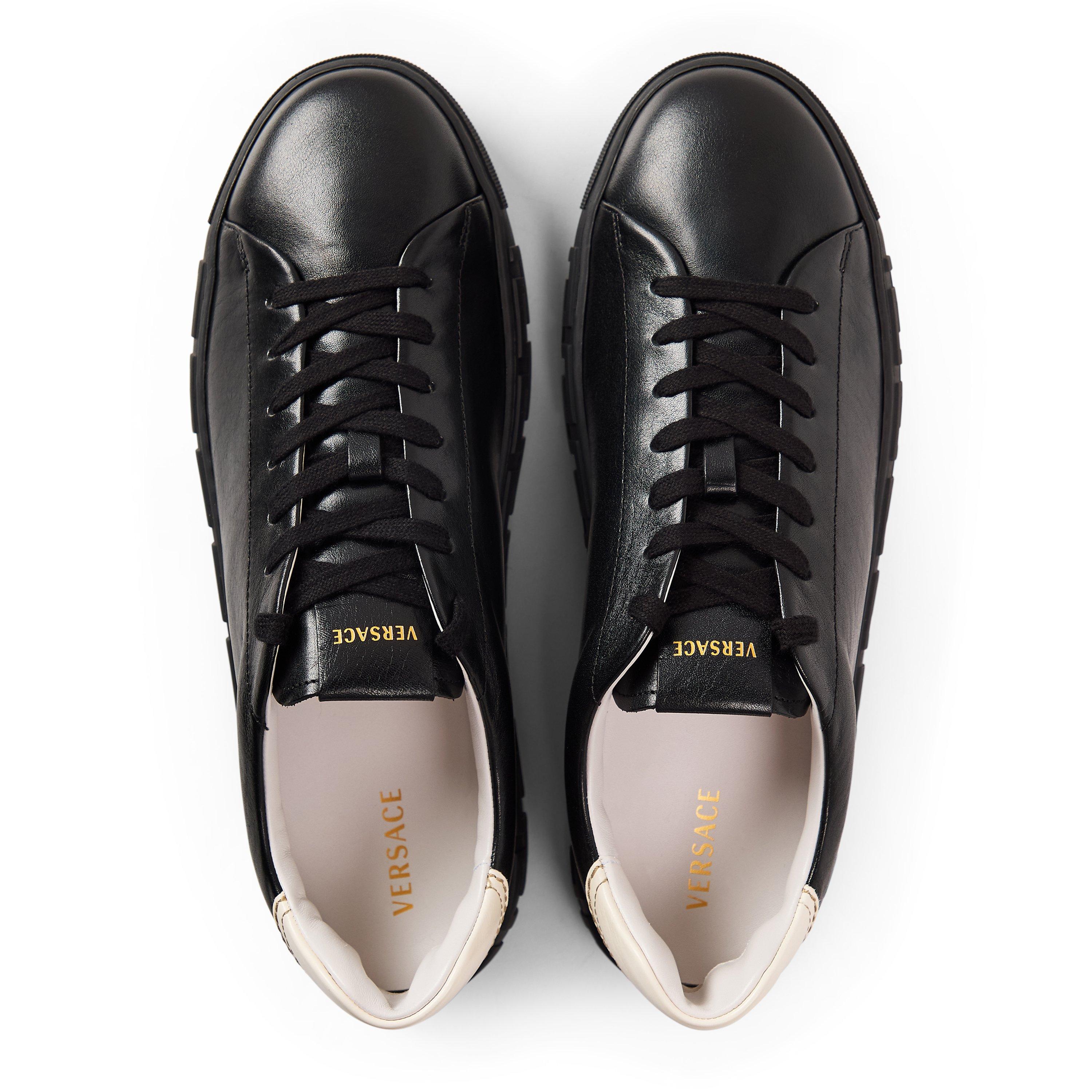 Black/White - Versace - Versace Greca Trnr Sn63 - 4