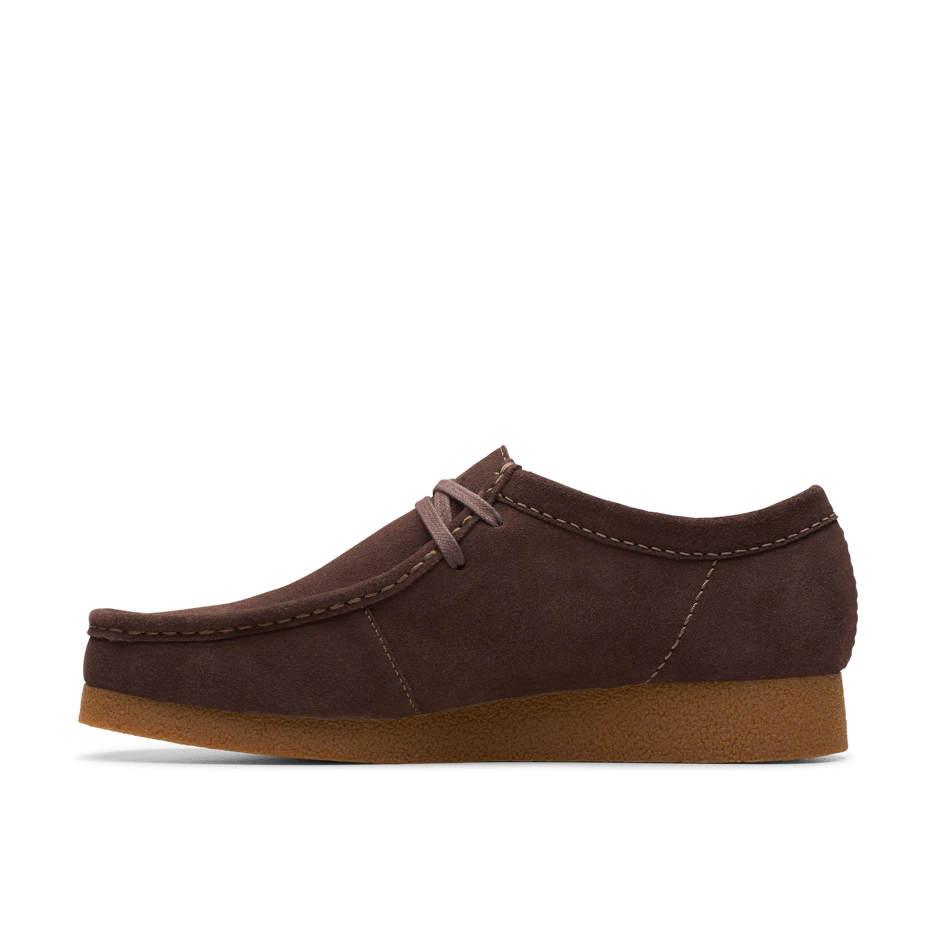 Dark Brown - Clarks - Men's Wallabee EVO Moc-Toe Shoes - 2