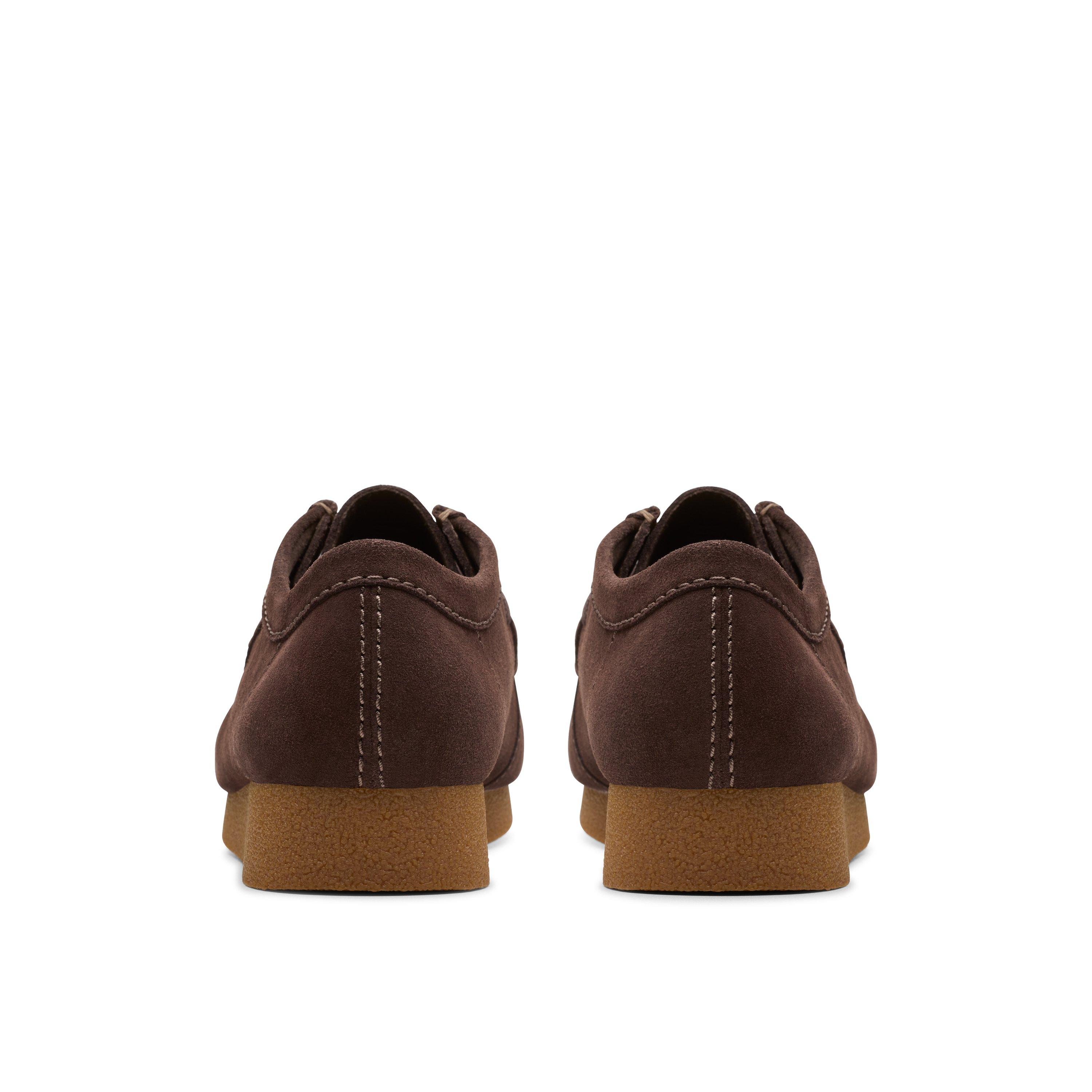 Dark Brown - Clarks - Men's Wallabee EVO Moc-Toe Shoes - 5