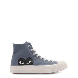 Comme des Garcons PLAY Chuck Logo High Top Trainers