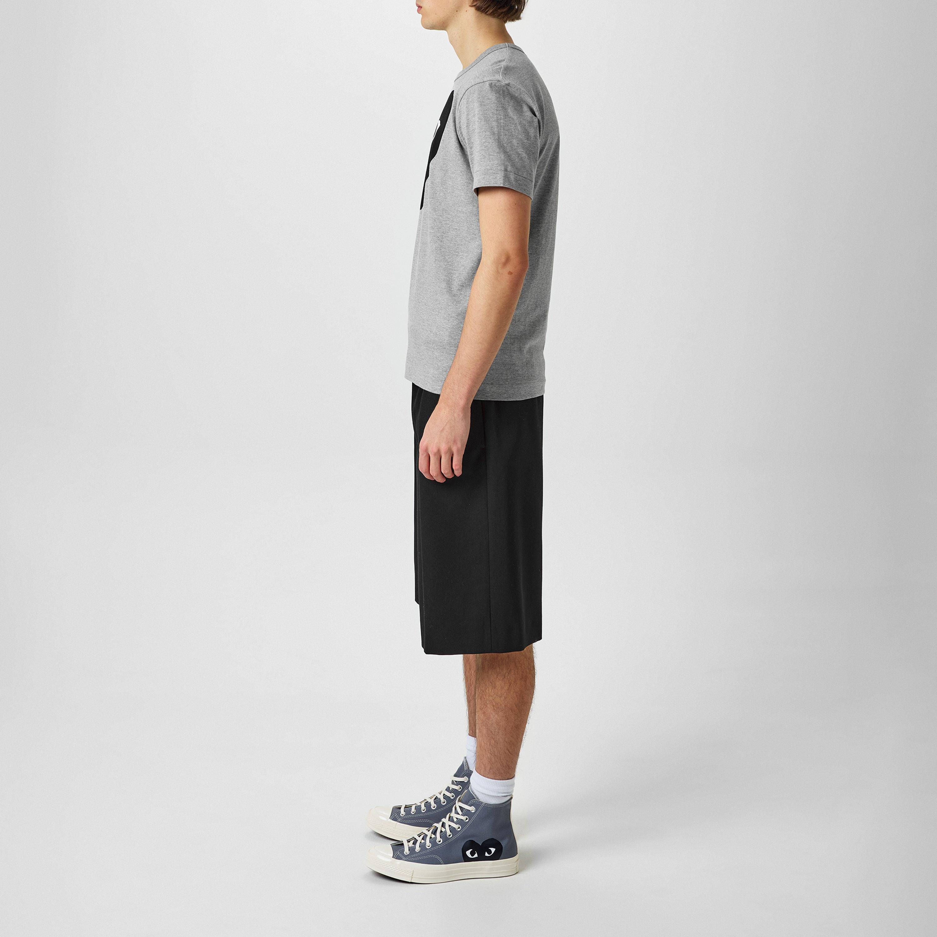 Grey - Comme des Garcons PLAY - Chuck Logo High Top Trainers - 6