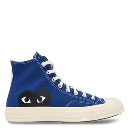 Comme des Garcons PLAY Chuck Logo High Top Trainers