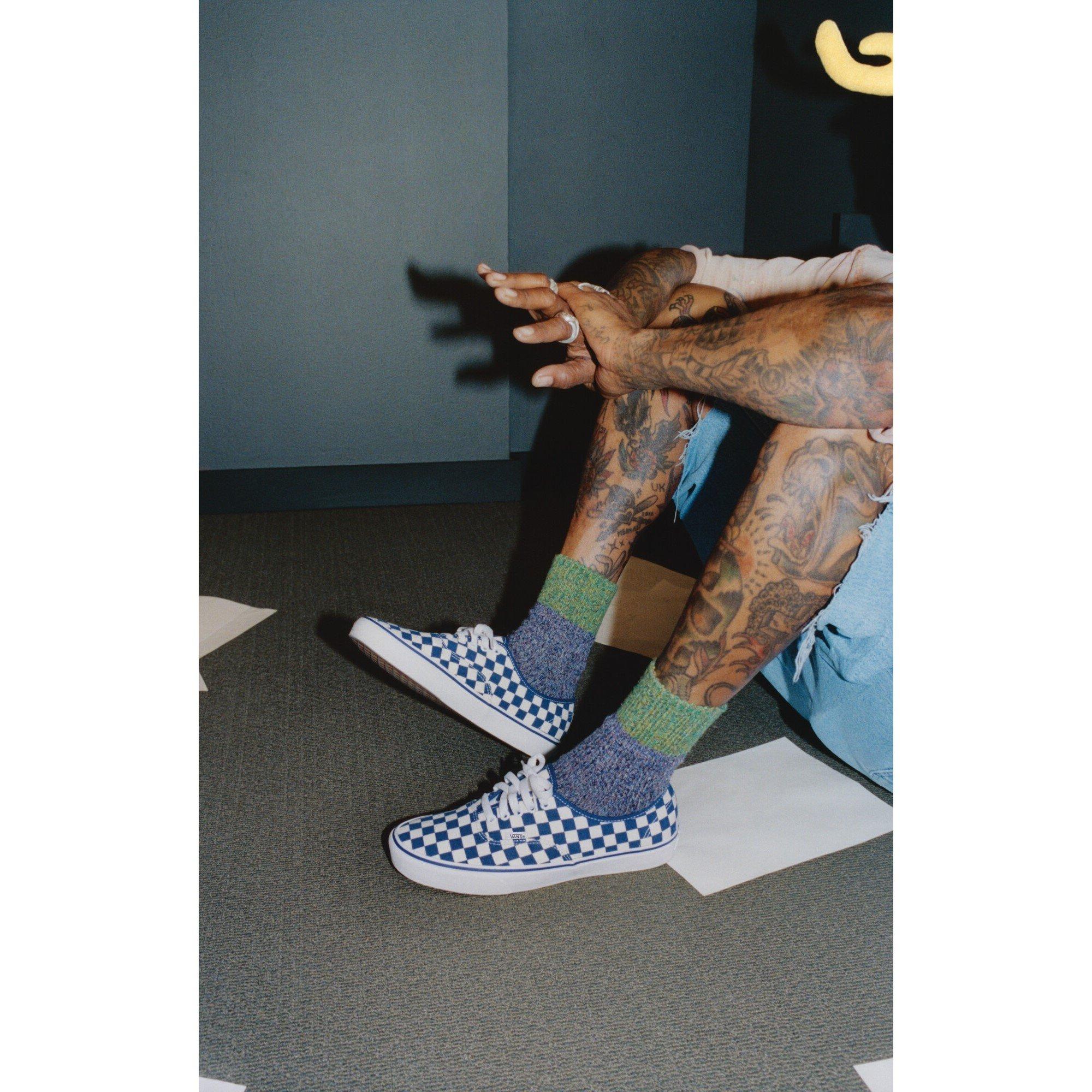 True Blue/White - Vans - Vans Authentic Sn71 - 3