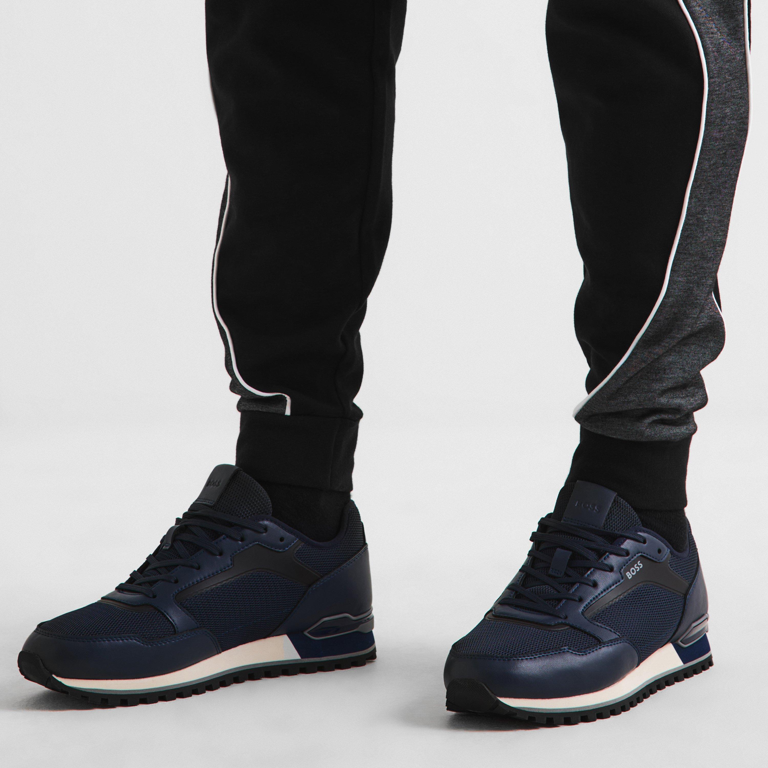 Dark Blue - Boss - Boss Parkour-L Runn Methn 10277965 Low-Top Trainers Mens - 3