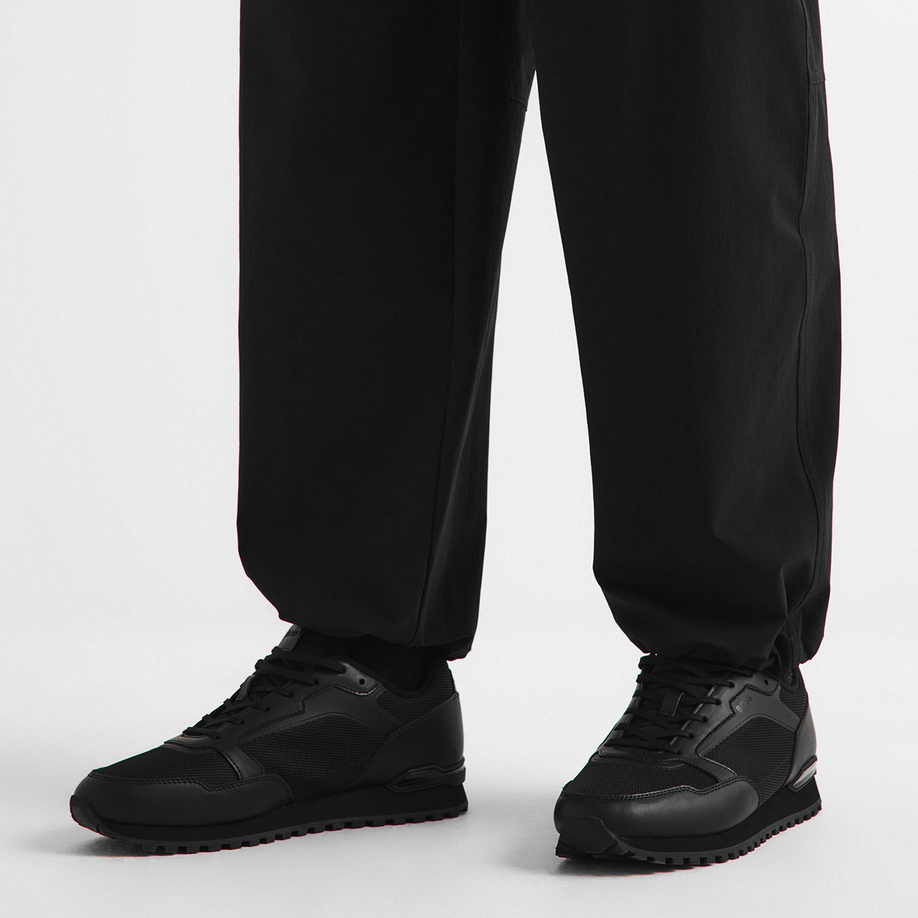 Black - Boss - Boss Parkour-L Runn Methn 10277965 Low-Top Trainers Mens - 3