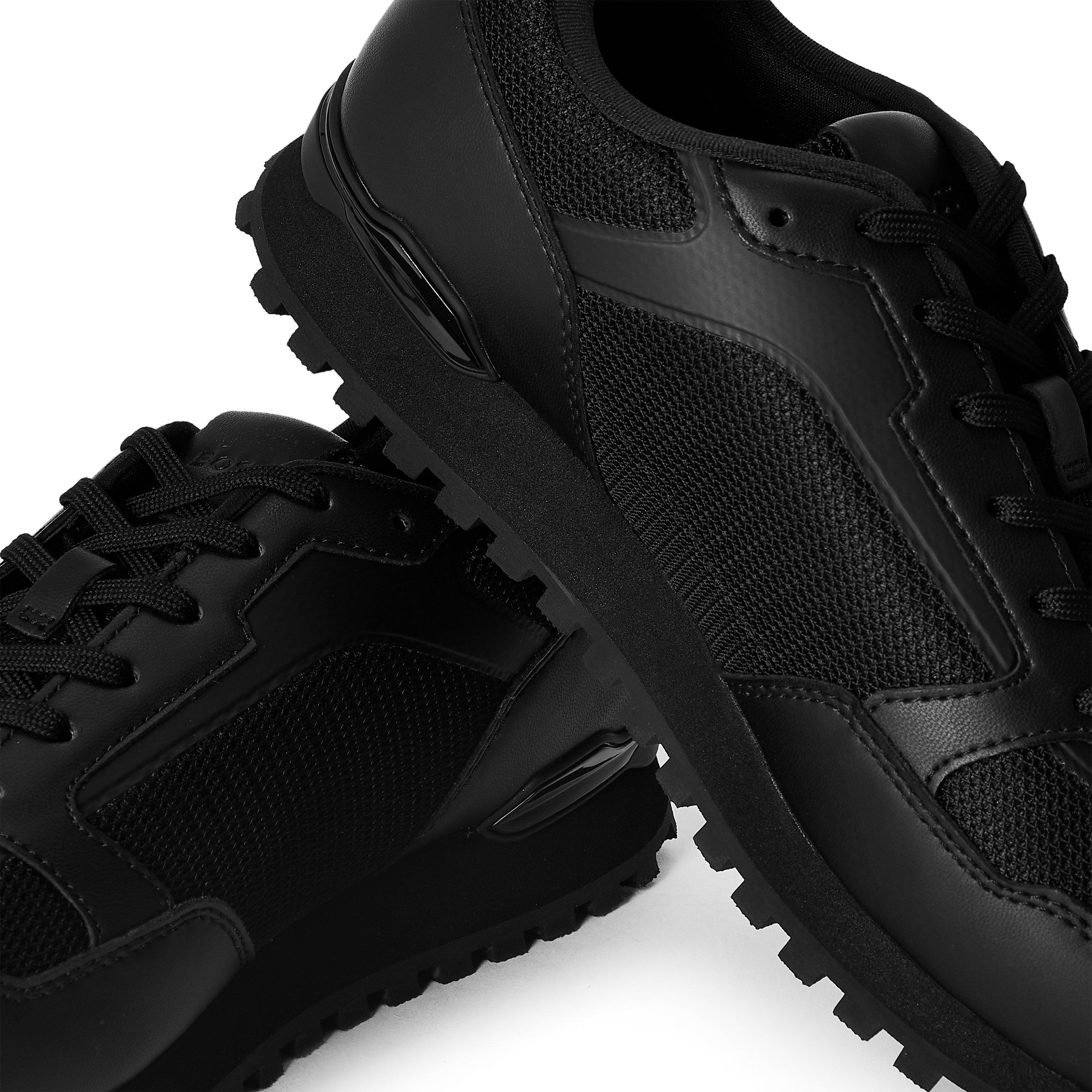 Black - Boss - Boss Parkour-L Runn Methn 10277965 Low-Top Trainers Mens - 3