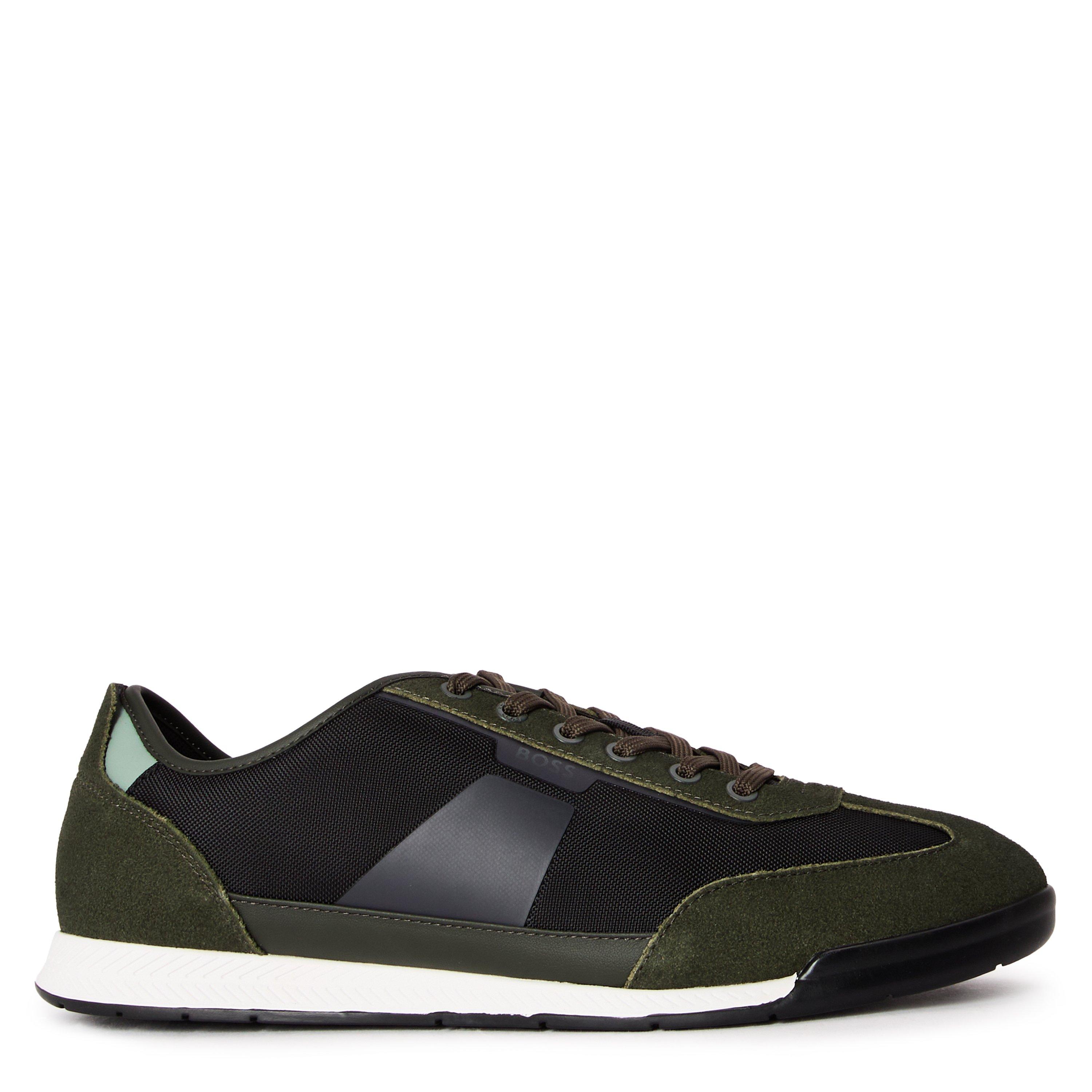 Boss Men's Nitan Lowp Nymith 10271652 01 Low-Top Trainers - Open Green - 8 (42)