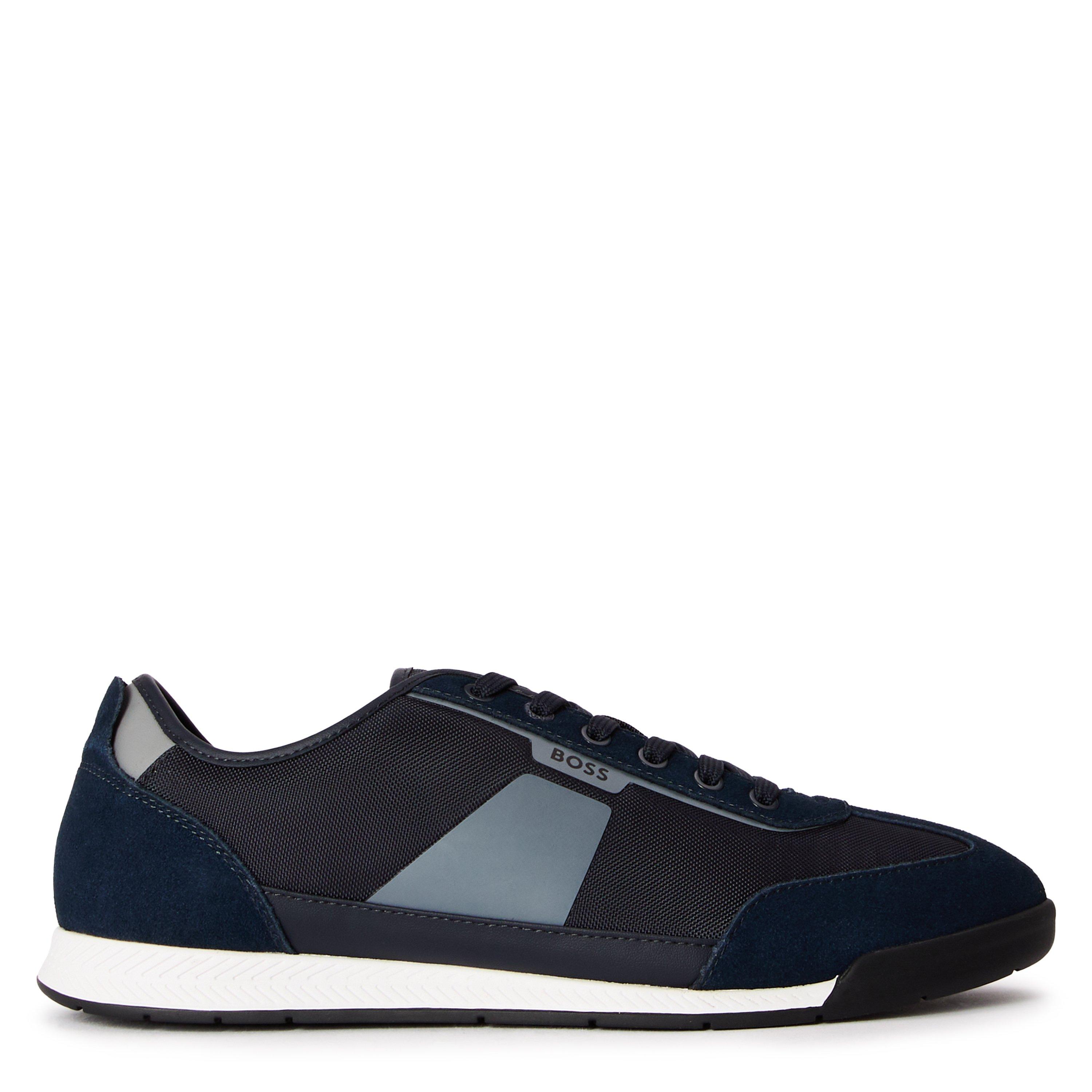 Boss Men's Nitan Lowp Nymith 10271652 01 Low-Top Trainers - Open Blue - 8 (42)