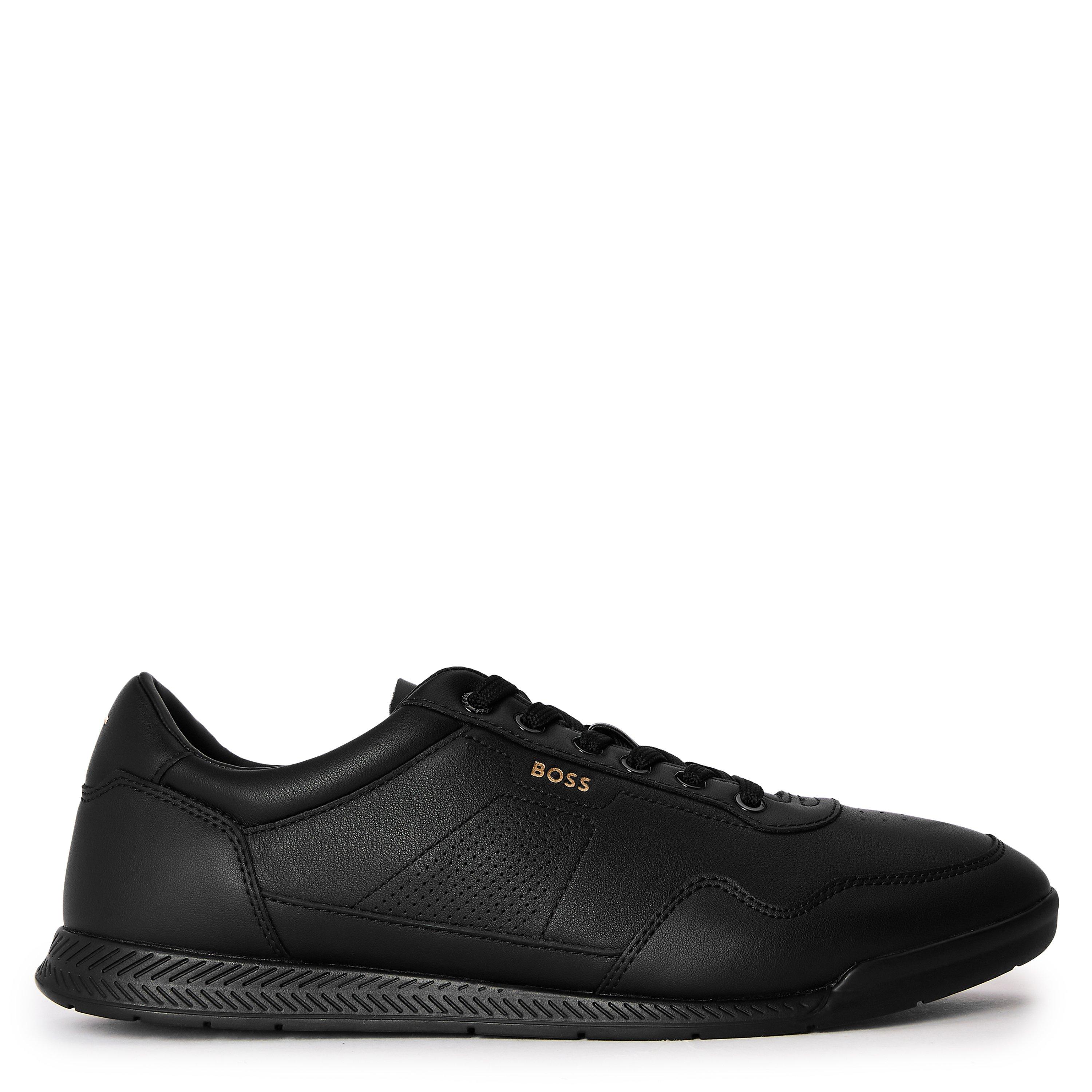 Boss Men's Nitan Ltpf 10262347 01 Low-Top Trainers - Black - 6 (40)