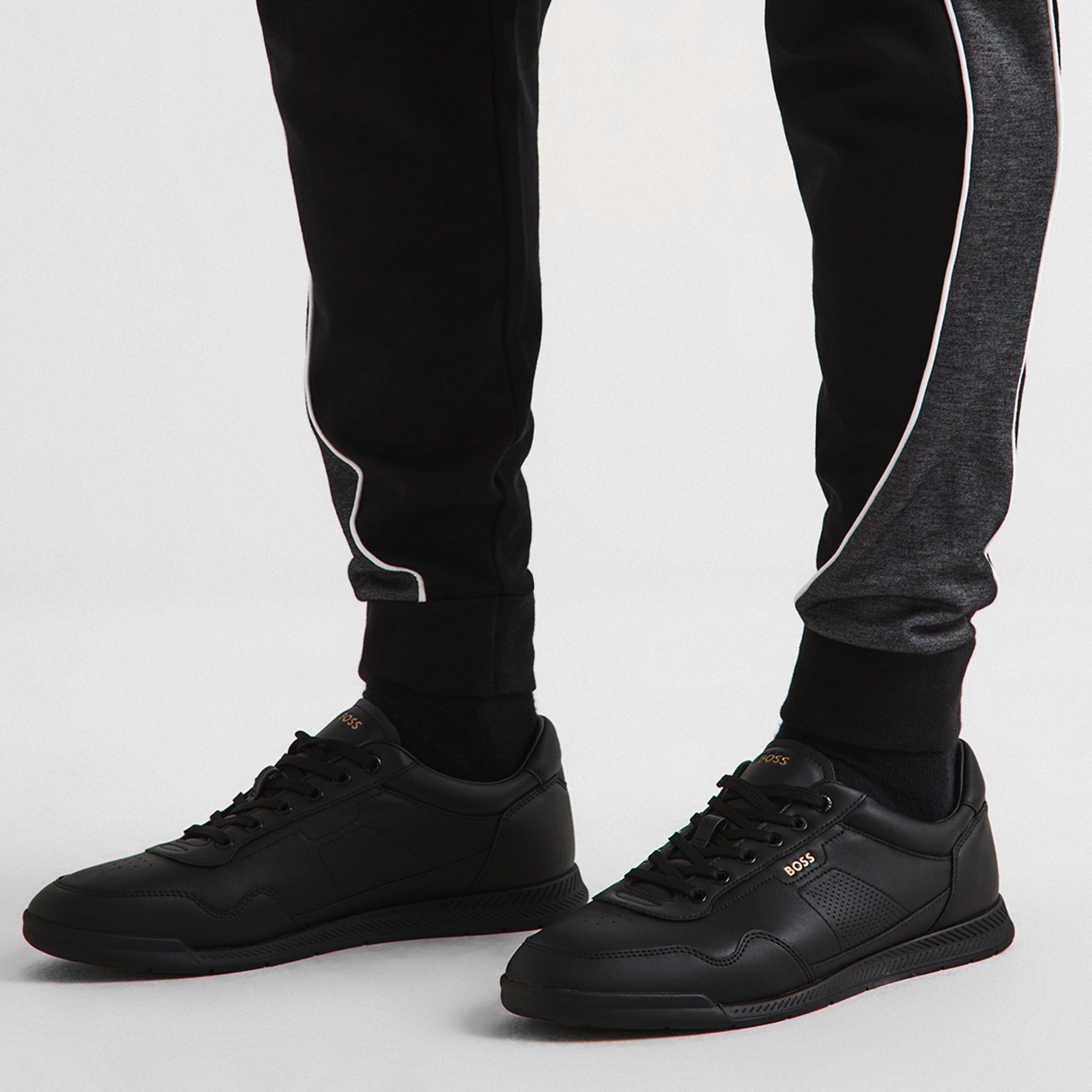 Black - Boss - Boss Nitan Ltpf 10262347 01 Low-Top Trainers Mens - 3