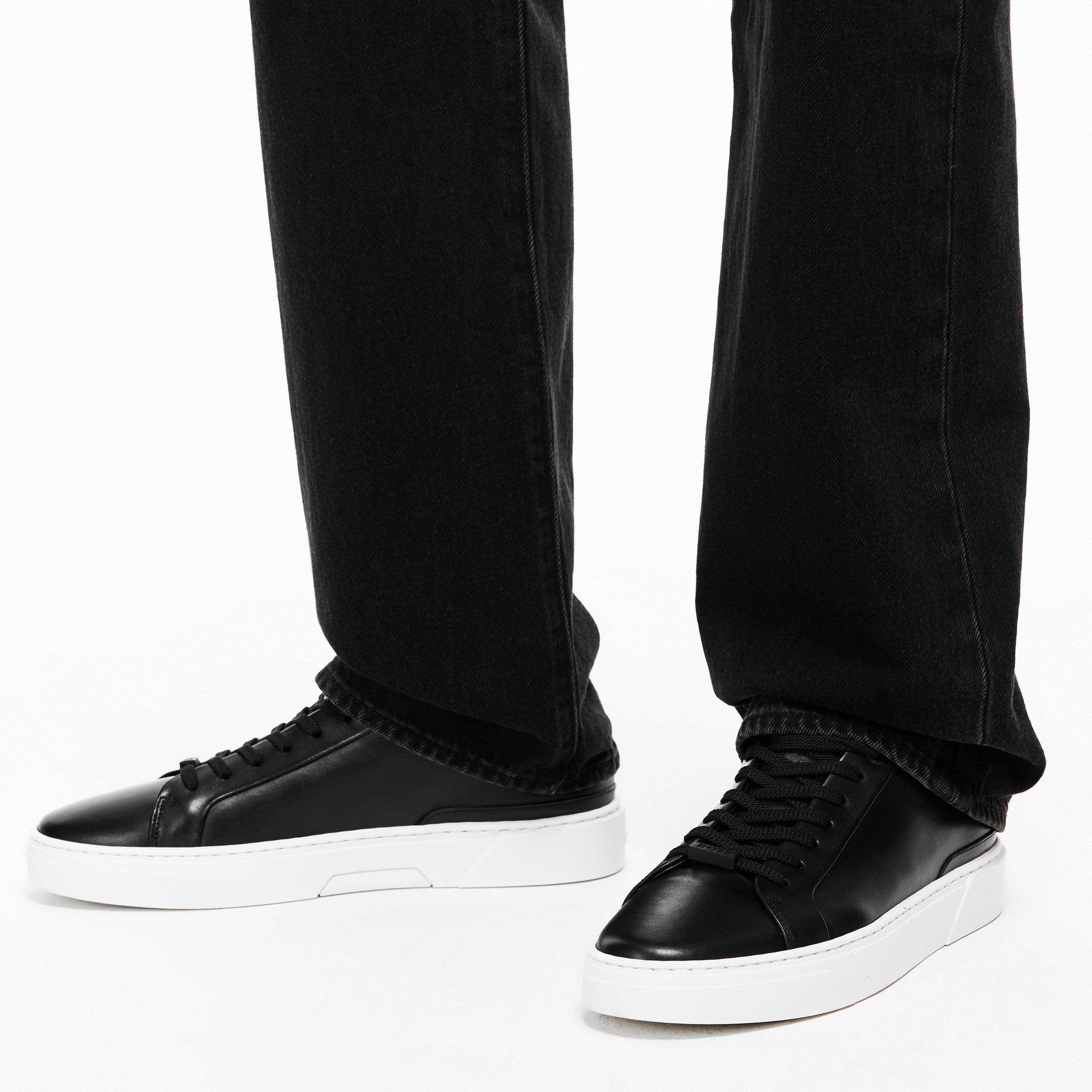 Black - Boss - Boss Gary Tenn Nalu N 10230772 01 Low-Top Trainers Mens - 3