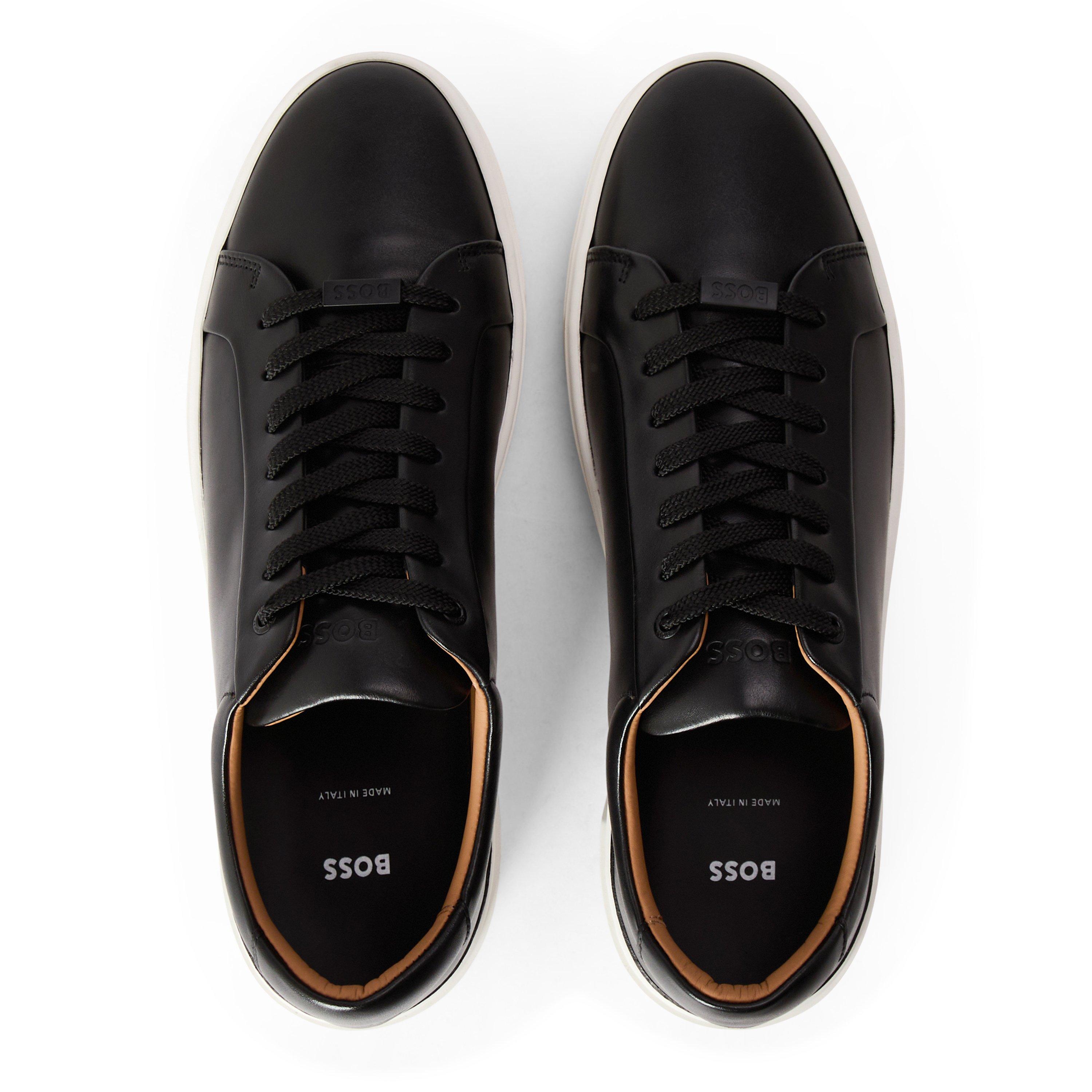 Black - Boss - Boss Gary Tenn Nalu N 10230772 01 Low-Top Trainers Mens - 4