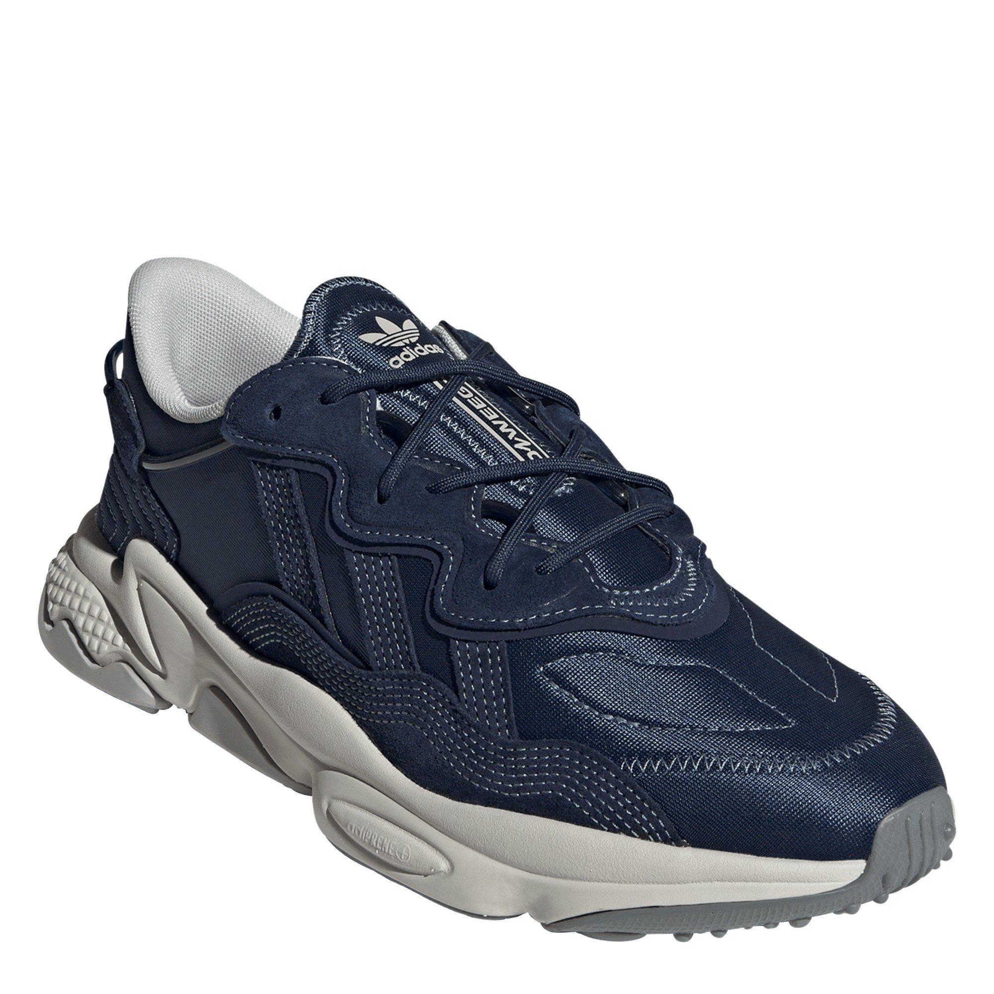 Night Indigo - adidas Originals - Men's Ozweego Low-Top Trainers - 3