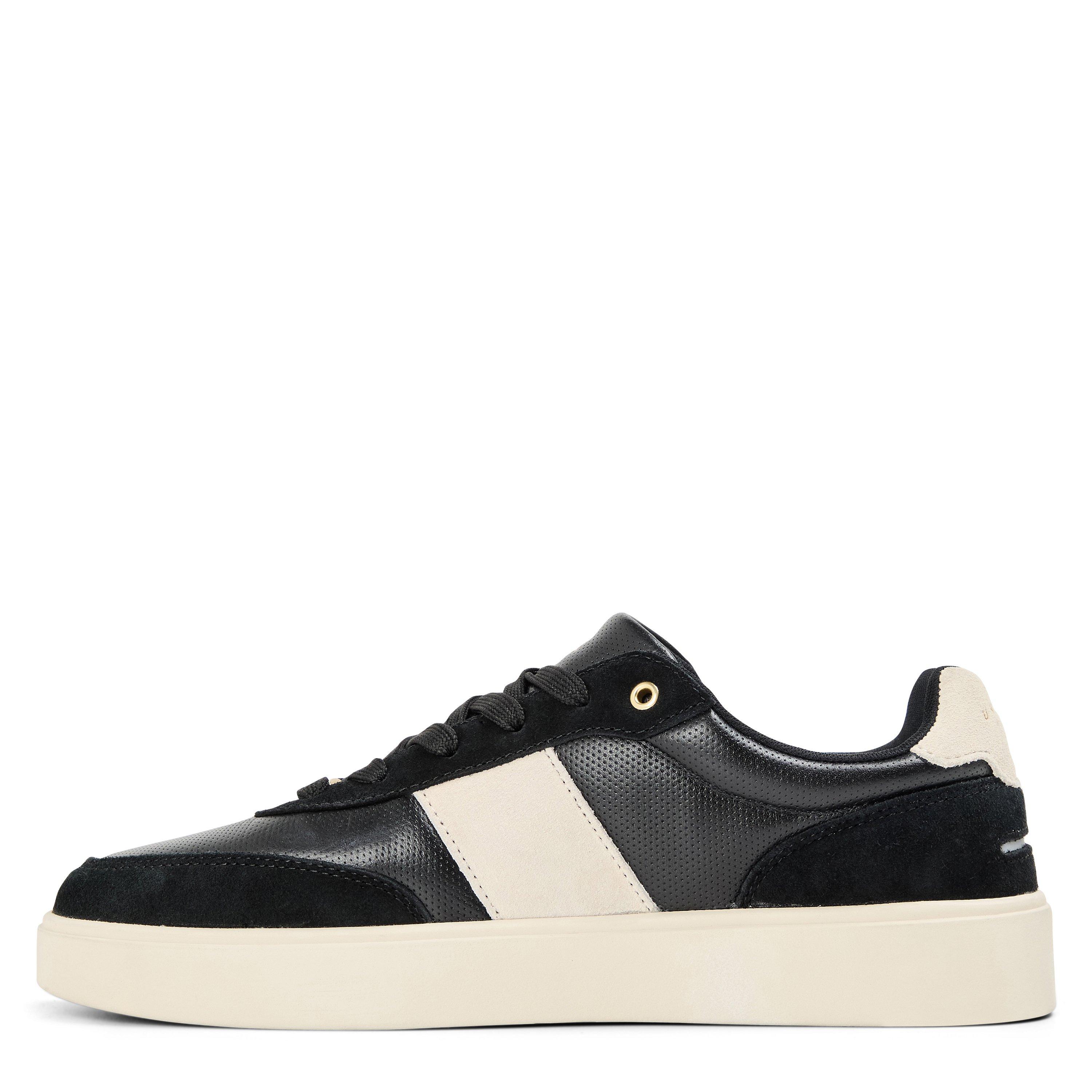 Black/Tpe/Gld - Unseen Footwear - Men's Halket Low-Top Trainers - 2