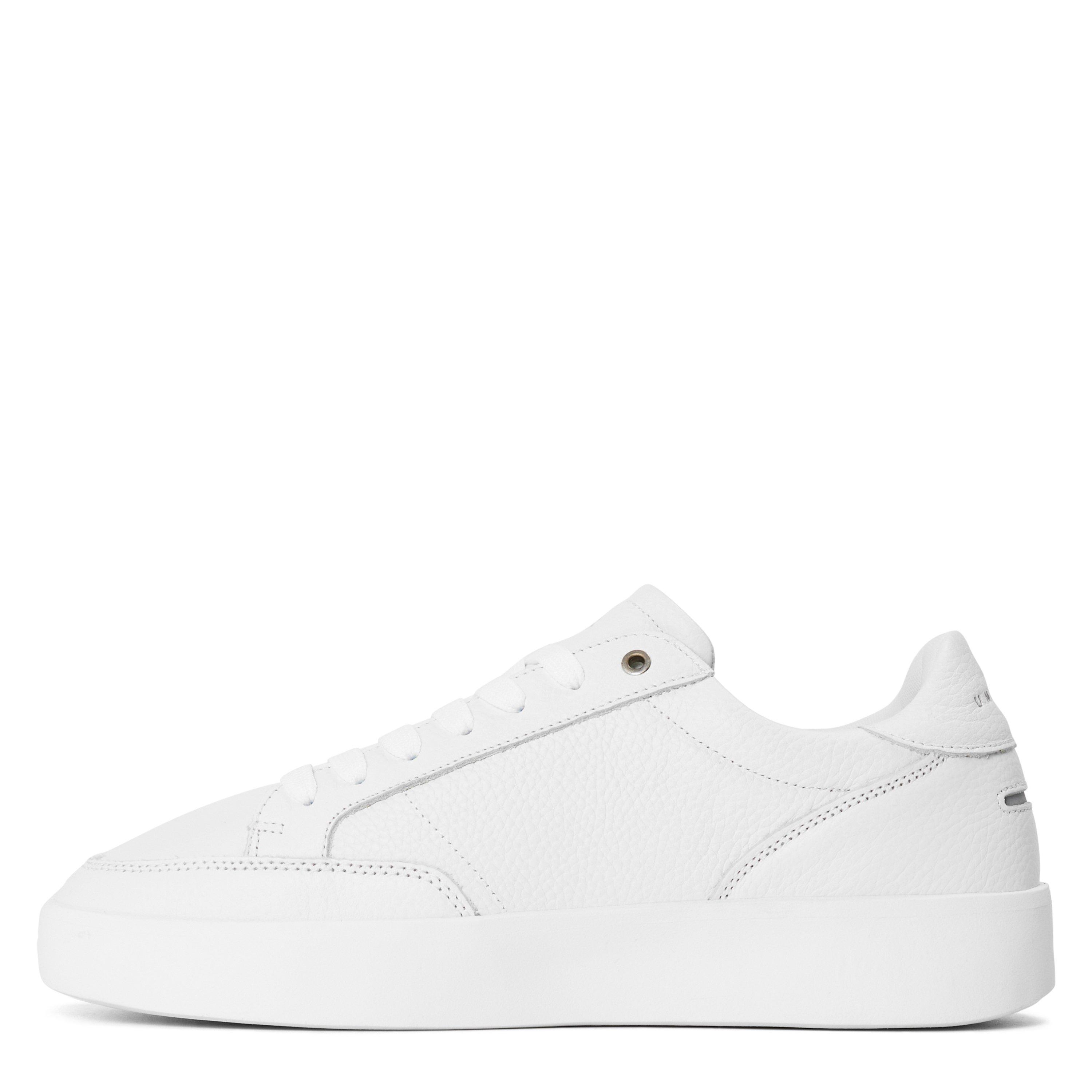 Tumbled White - Unseen Footwear - Men's Helier Tum Low-Top Trainers - 2