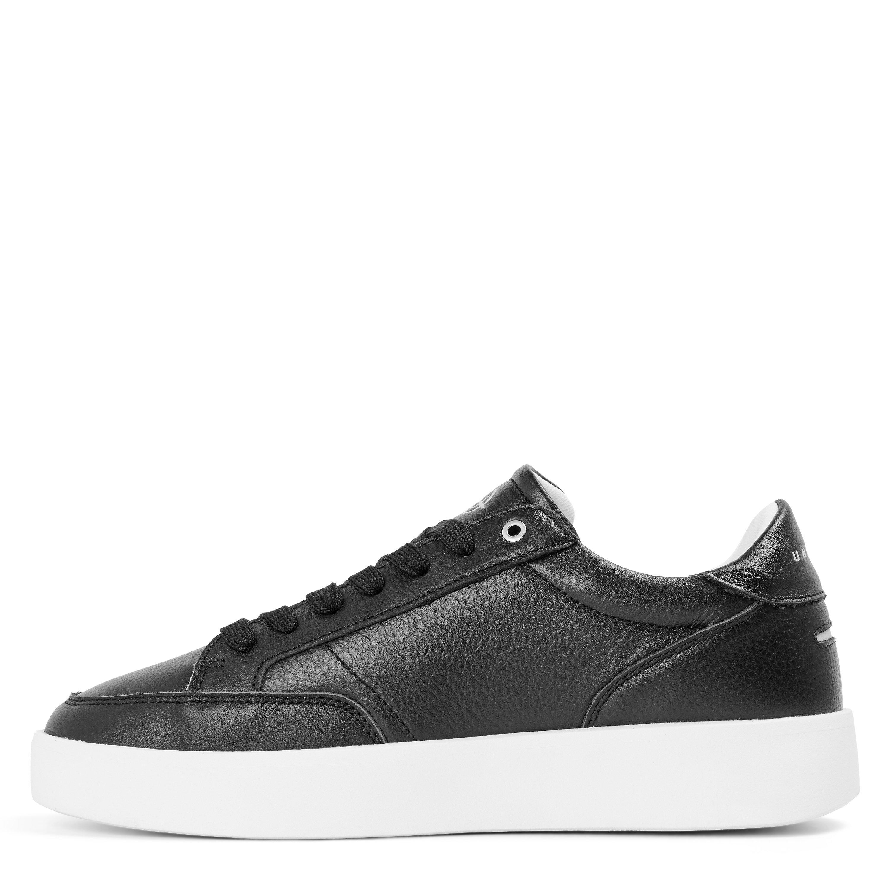 Tumbled Black - Unseen Footwear - Men's Helier Tum Low-Top Trainers - 2