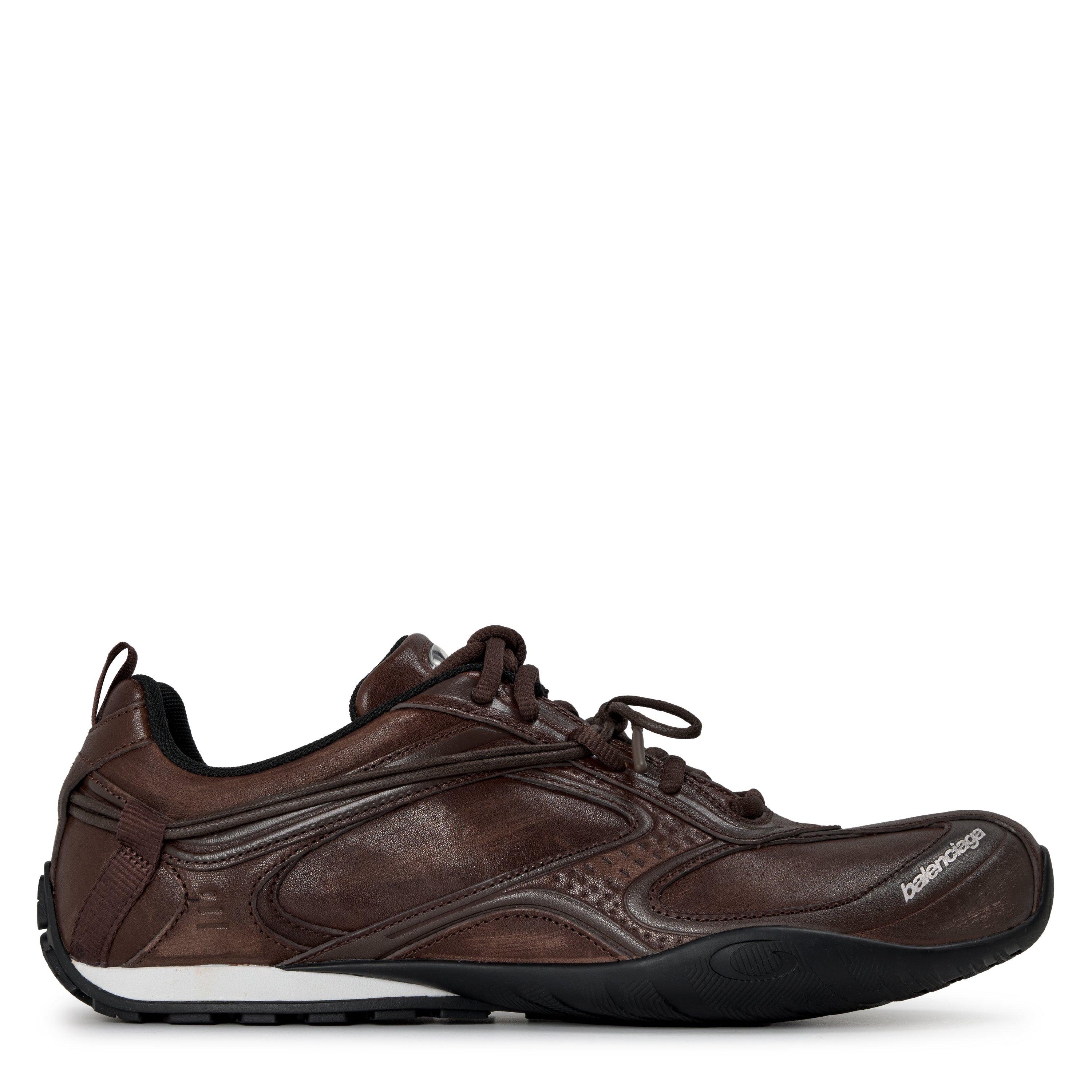 Brown - Balenciaga - Bal Radar Lthr Sn64 - 1