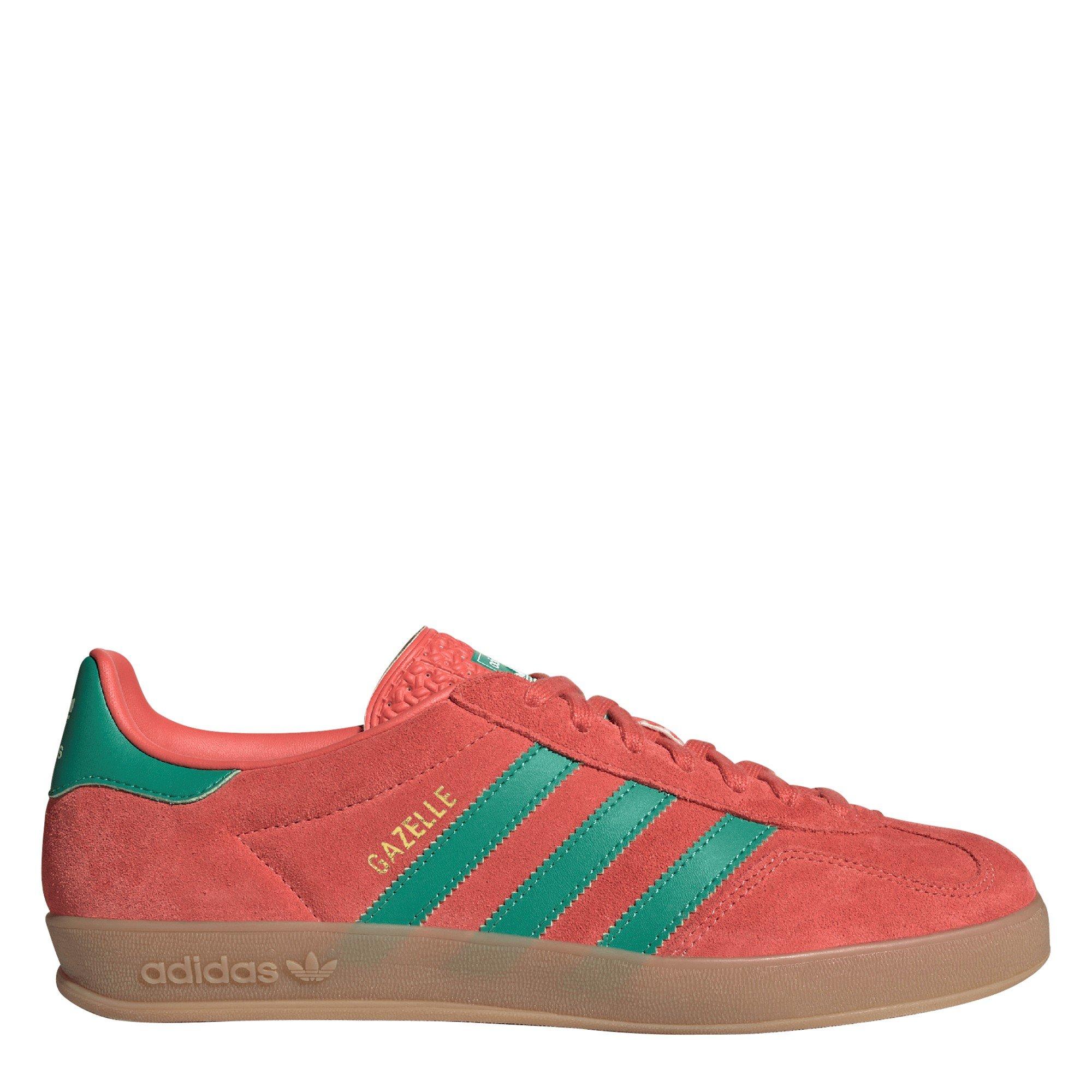 Adidas Originals  Adults Gazelle Indoor Low-Top Trainers - Scarlet - 7.5 (41.3)