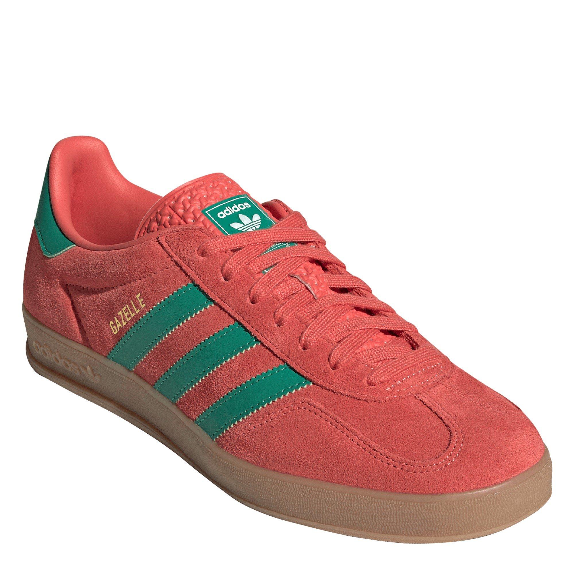 Scarlet - adidas Originals - Unisex Adults Gazelle Indoor Low-Top Trainers - 3