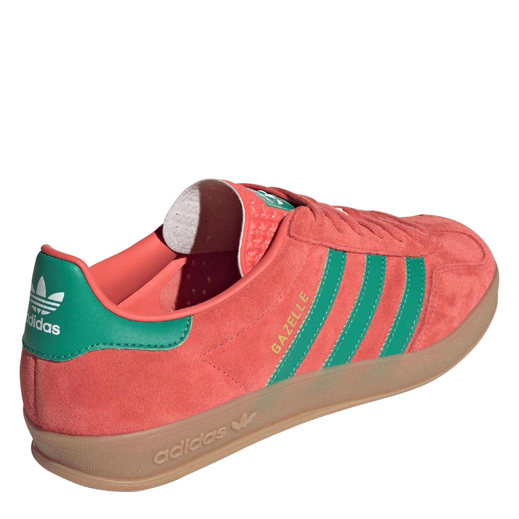 Scarlet - adidas Originals - Unisex Adults Gazelle Indoor Low-Top Trainers - 4