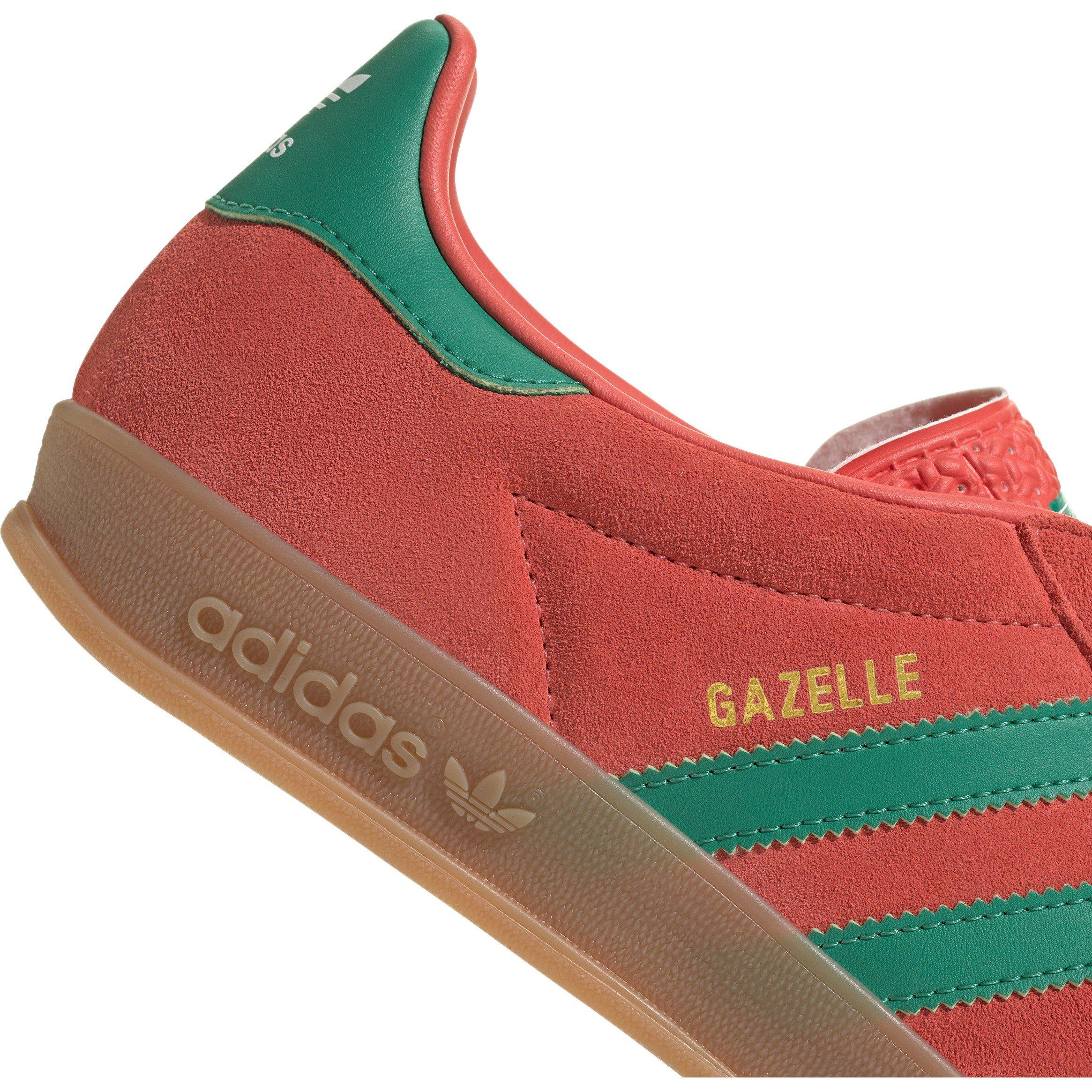 Scarlet - adidas Originals - Unisex Adults Gazelle Indoor Low-Top Trainers - 8