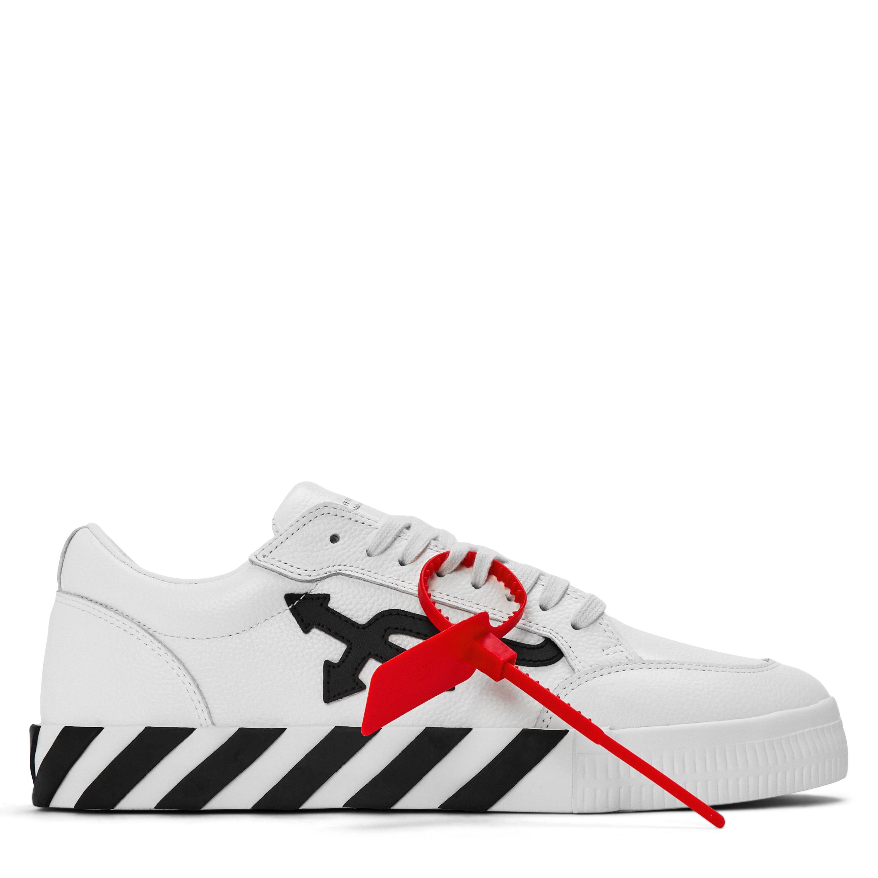 White/Black - Off White - Off Vulcan Leather Sn64 - 1