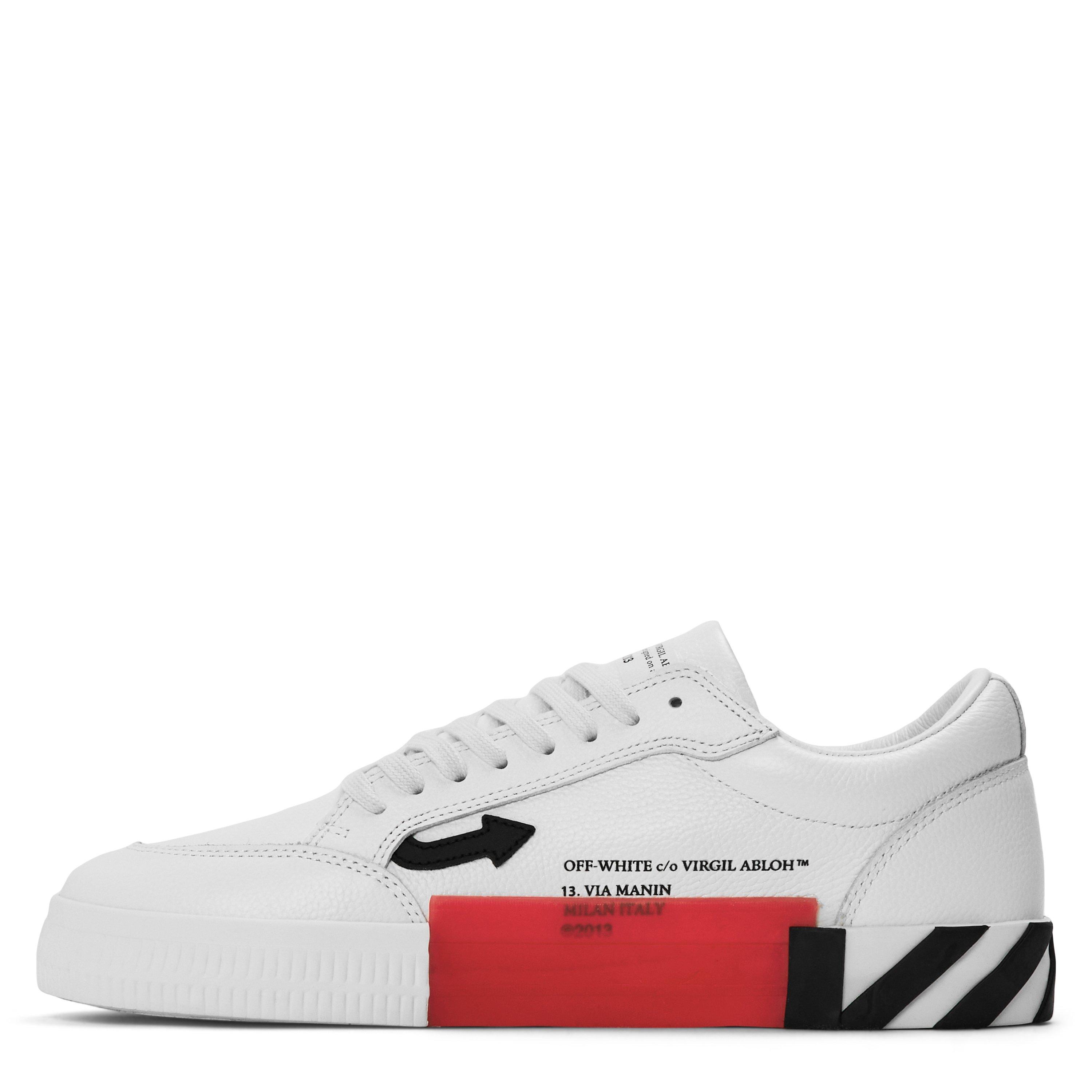 White/Black - Off White - Off Vulcan Leather Sn64 - 2