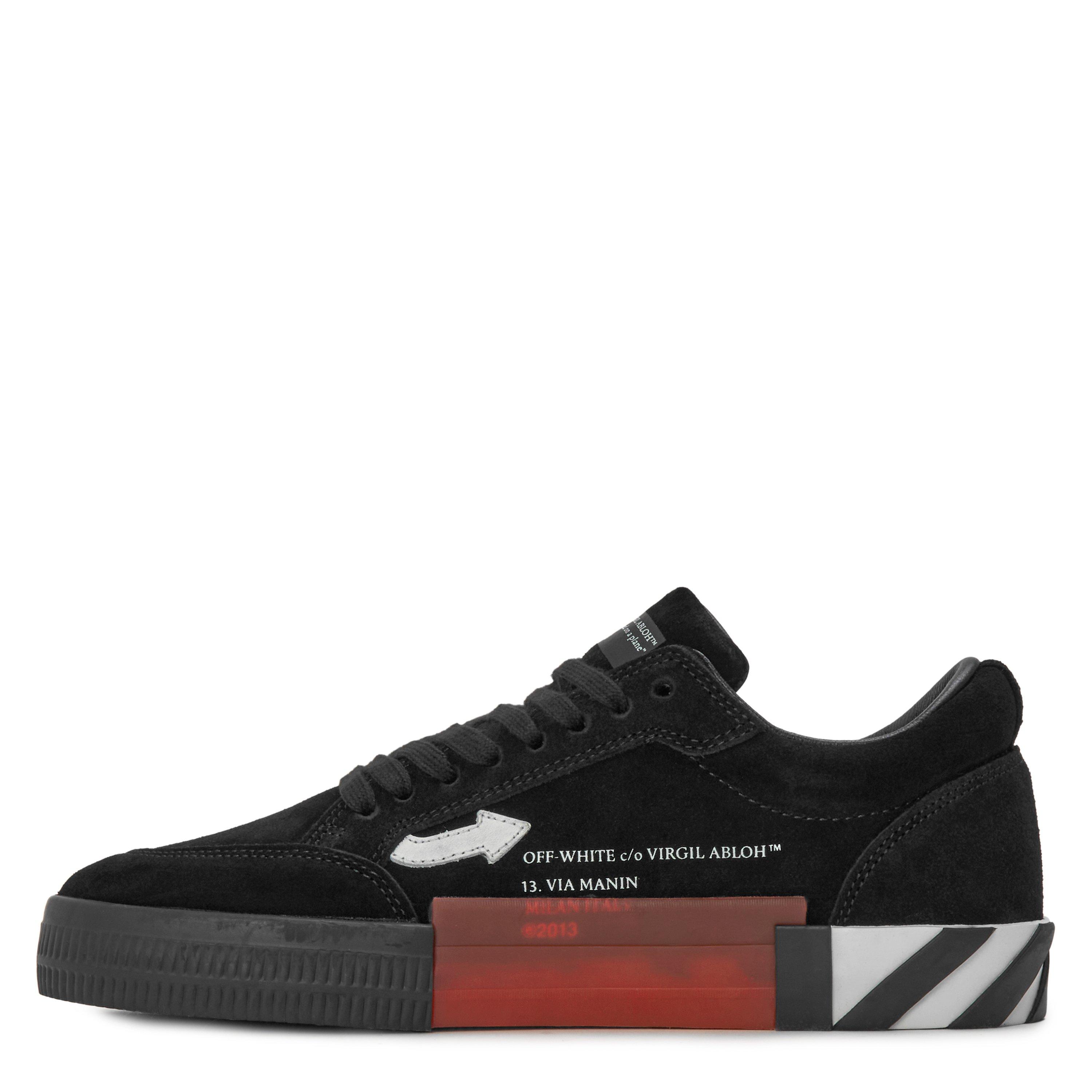 Black/White - Off White - Off Vulcan Suede Sn64 - 2