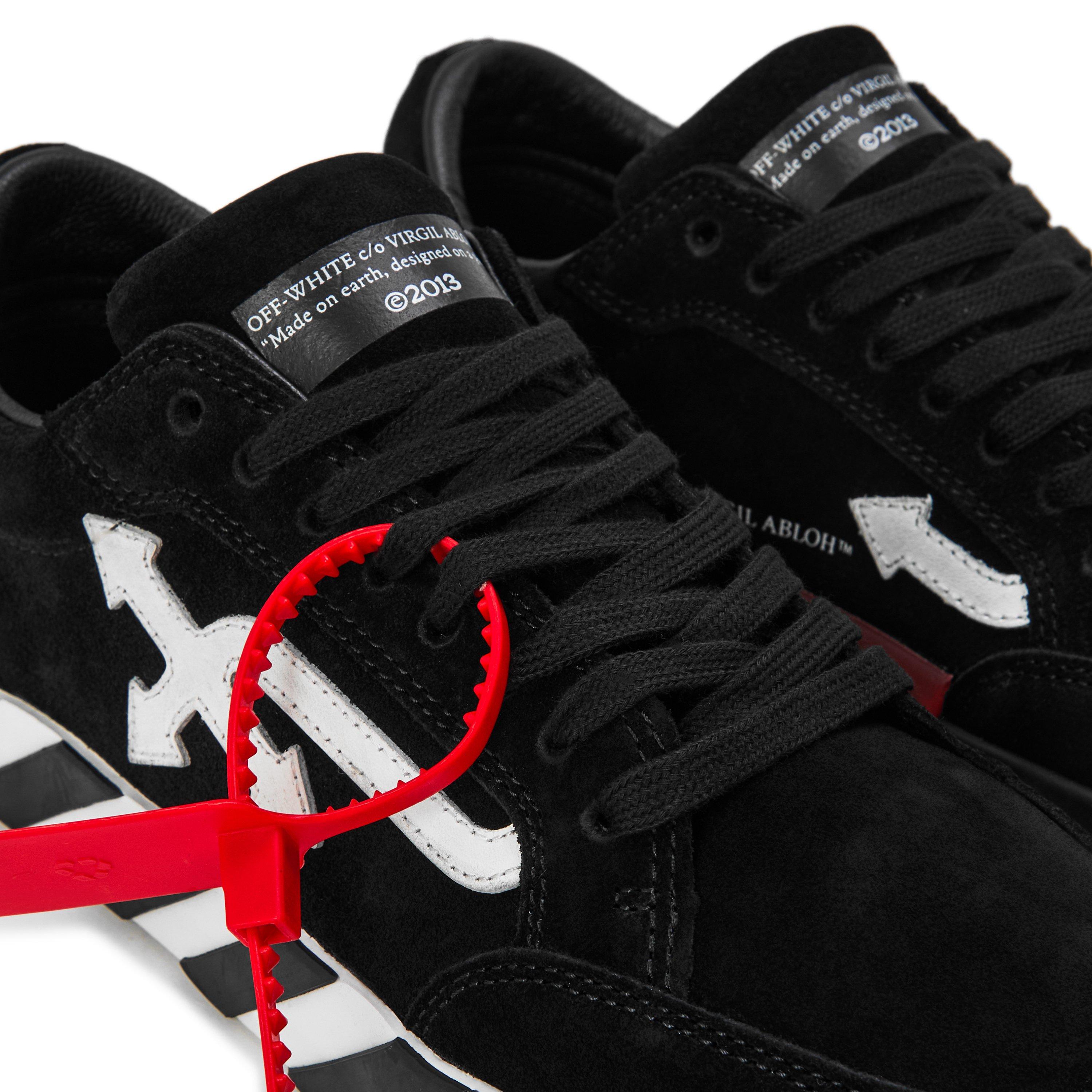 Black/White - Off White - Off Vulcan Suede Sn64 - 3