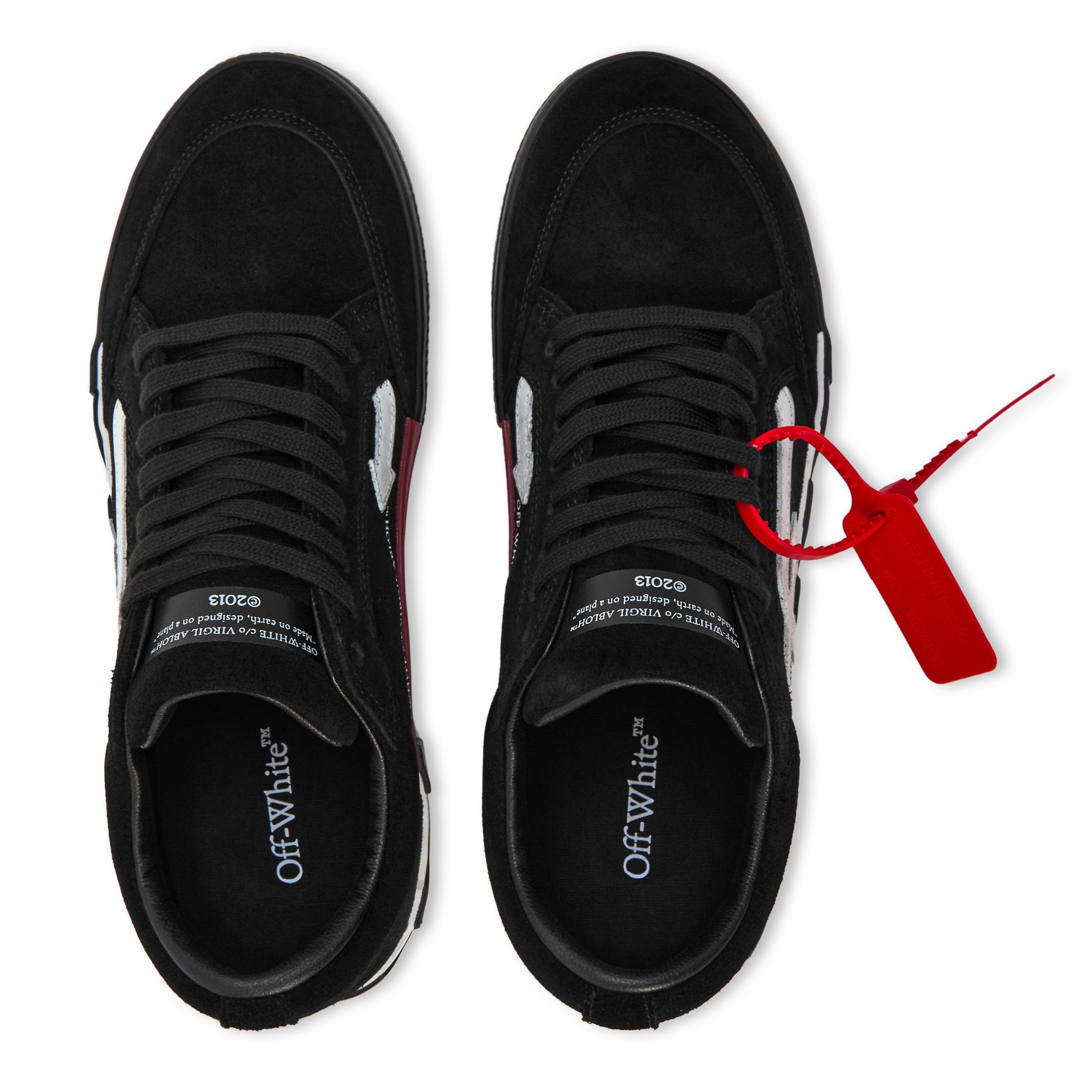 Black/White - Off White - Off Vulcan Suede Sn64 - 4
