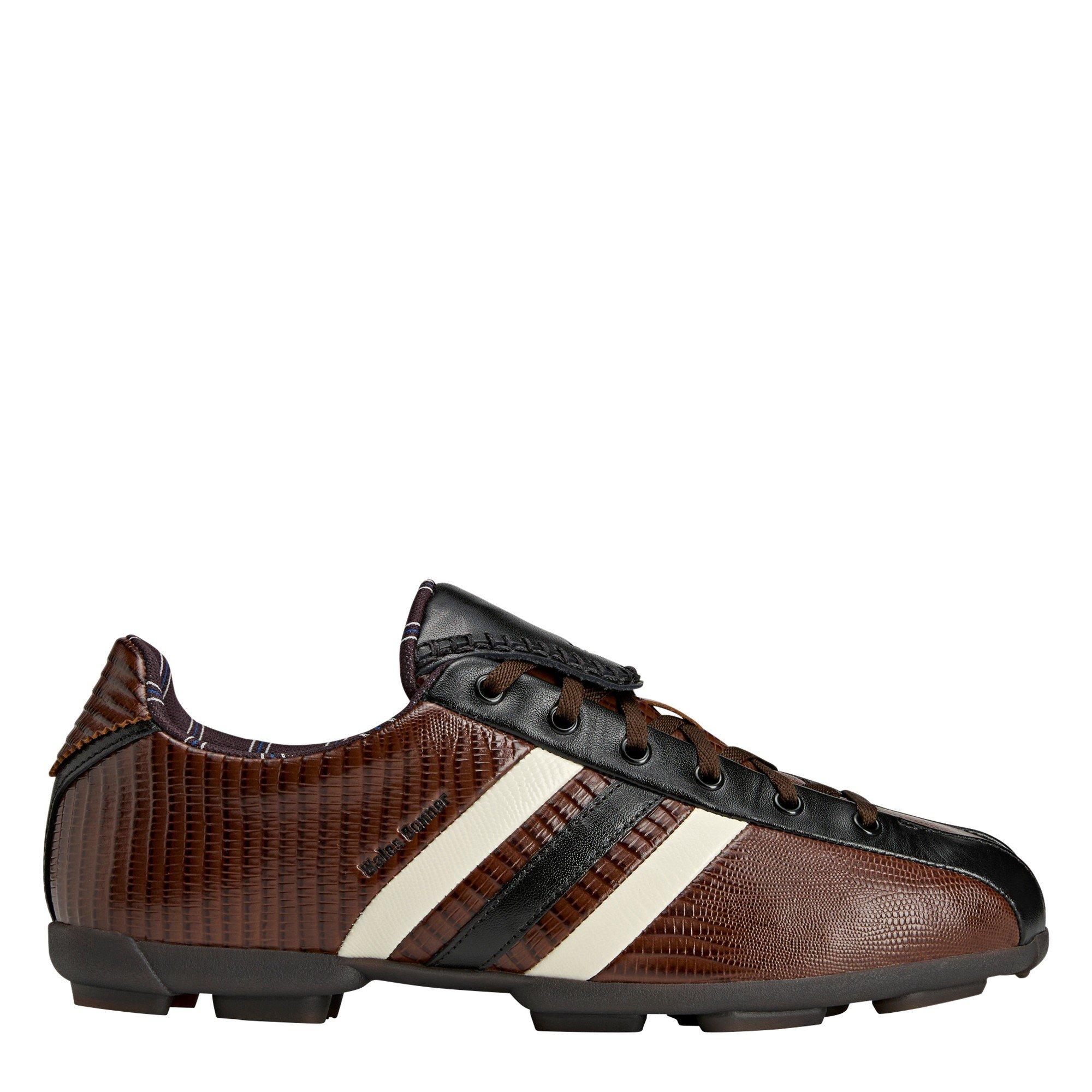 Wht/Brwn/Blue - adidas Originals - Mens Wales Bonner Y3 The Field Lizzard Low-Top Trainers - 1