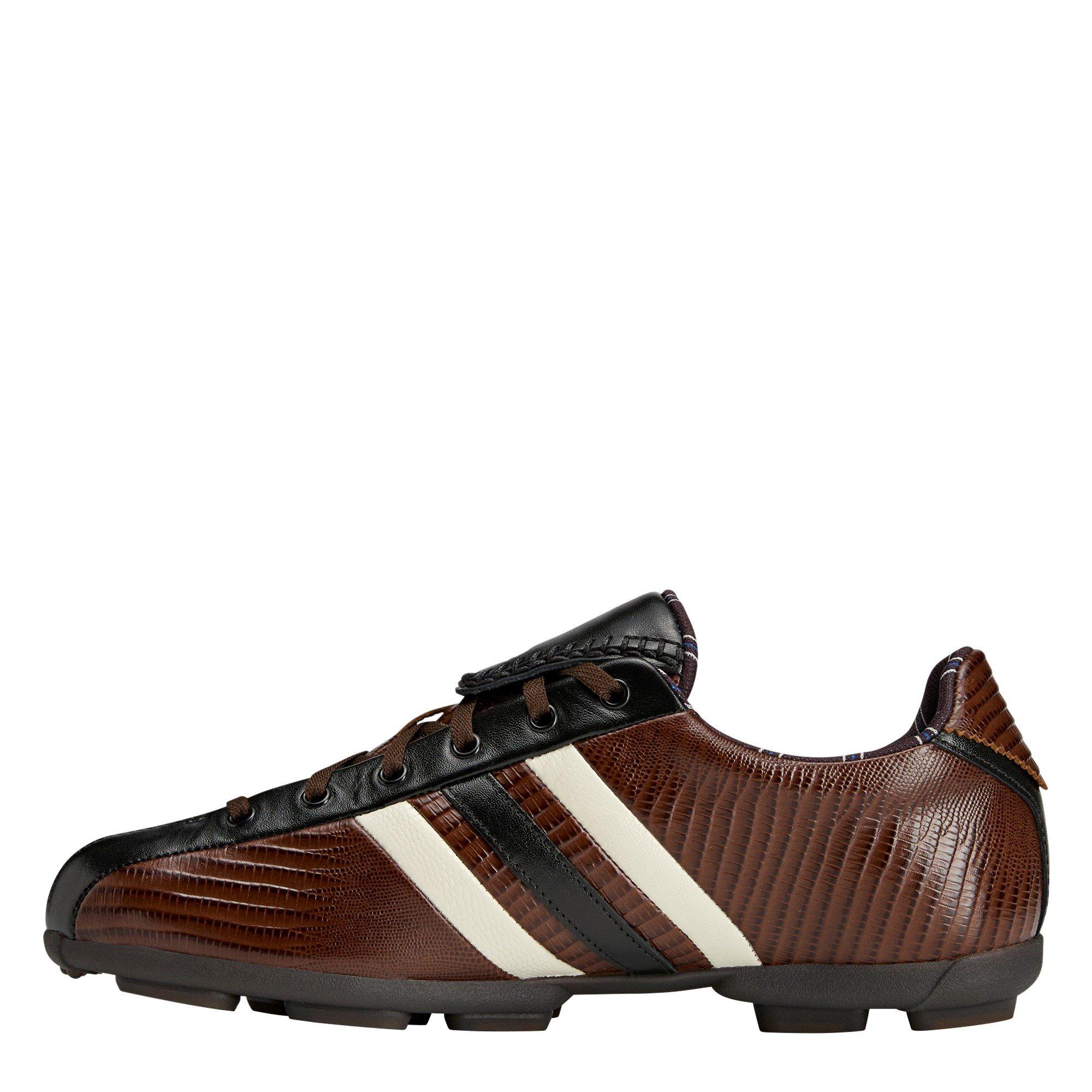 Wht/Brwn/Blue - adidas Originals - Mens Wales Bonner Y3 The Field Lizzard Low-Top Trainers - 2