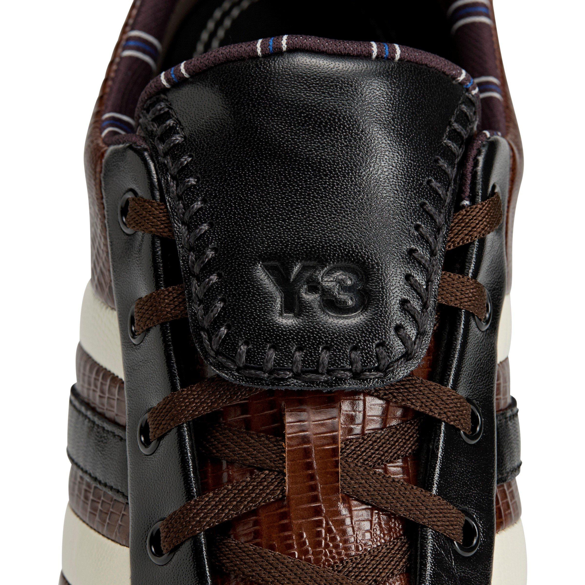 Wht/Brwn/Blue - adidas Originals - Mens Wales Bonner Y3 The Field Lizzard Low-Top Trainers - 8