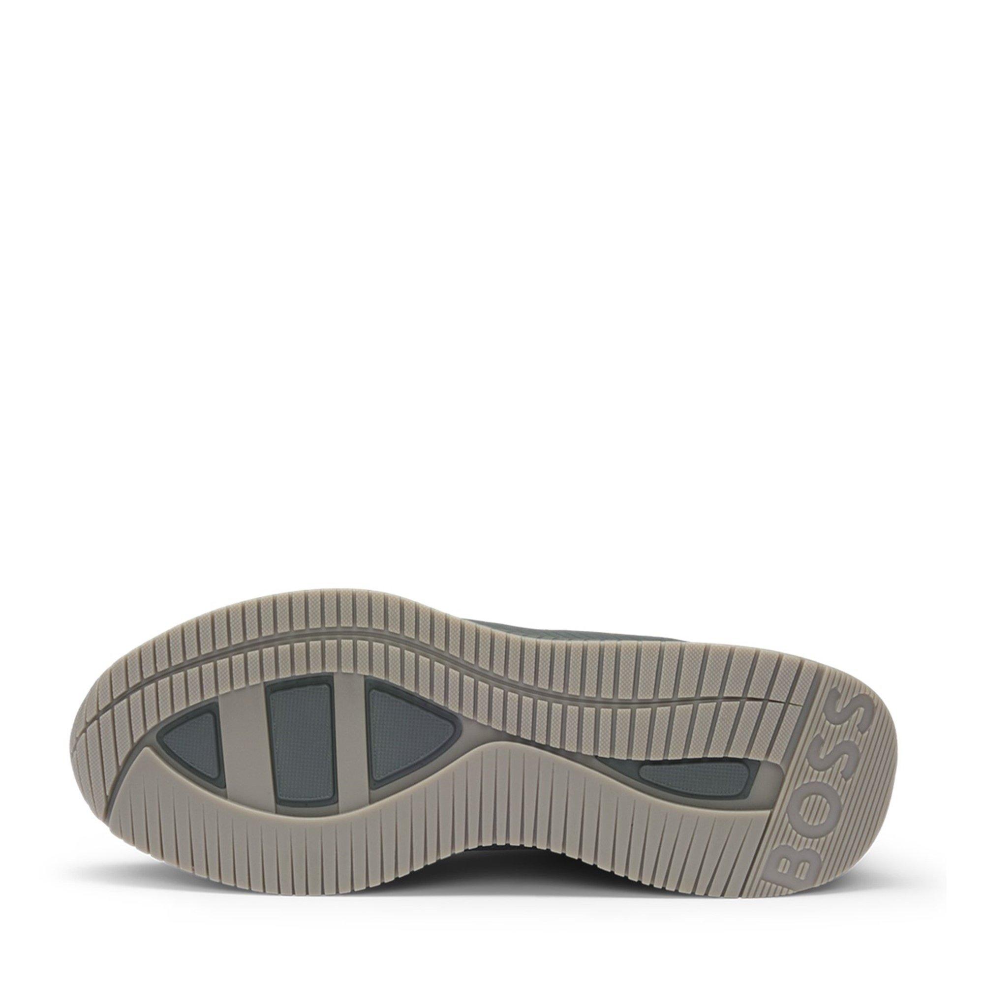 Open Grey - Boss - Men's TTNM EVO Trainers, Ribbed Outsole - 9