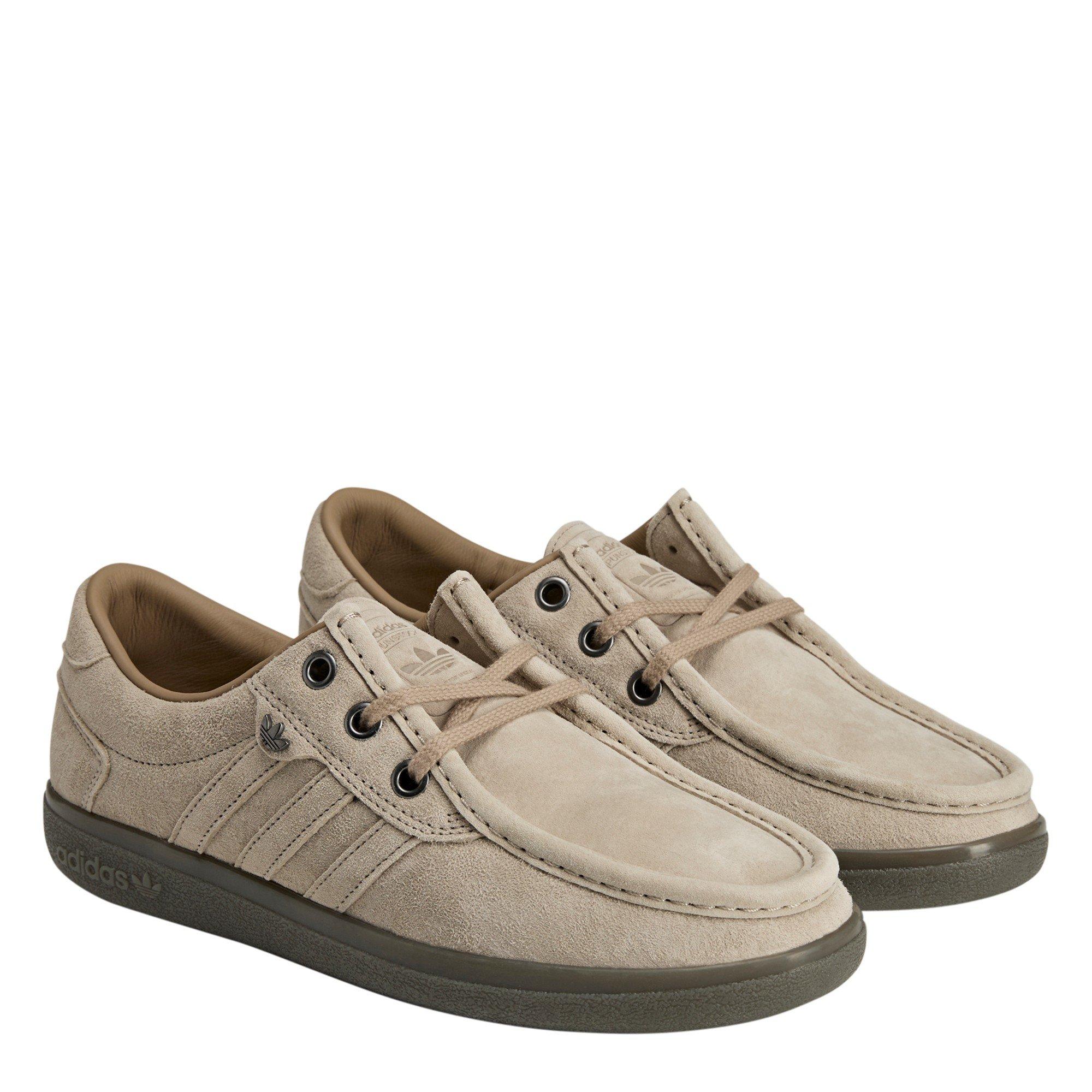 Brown - adidas - Men's Punstock SPZL Low-Top Trainers - 3