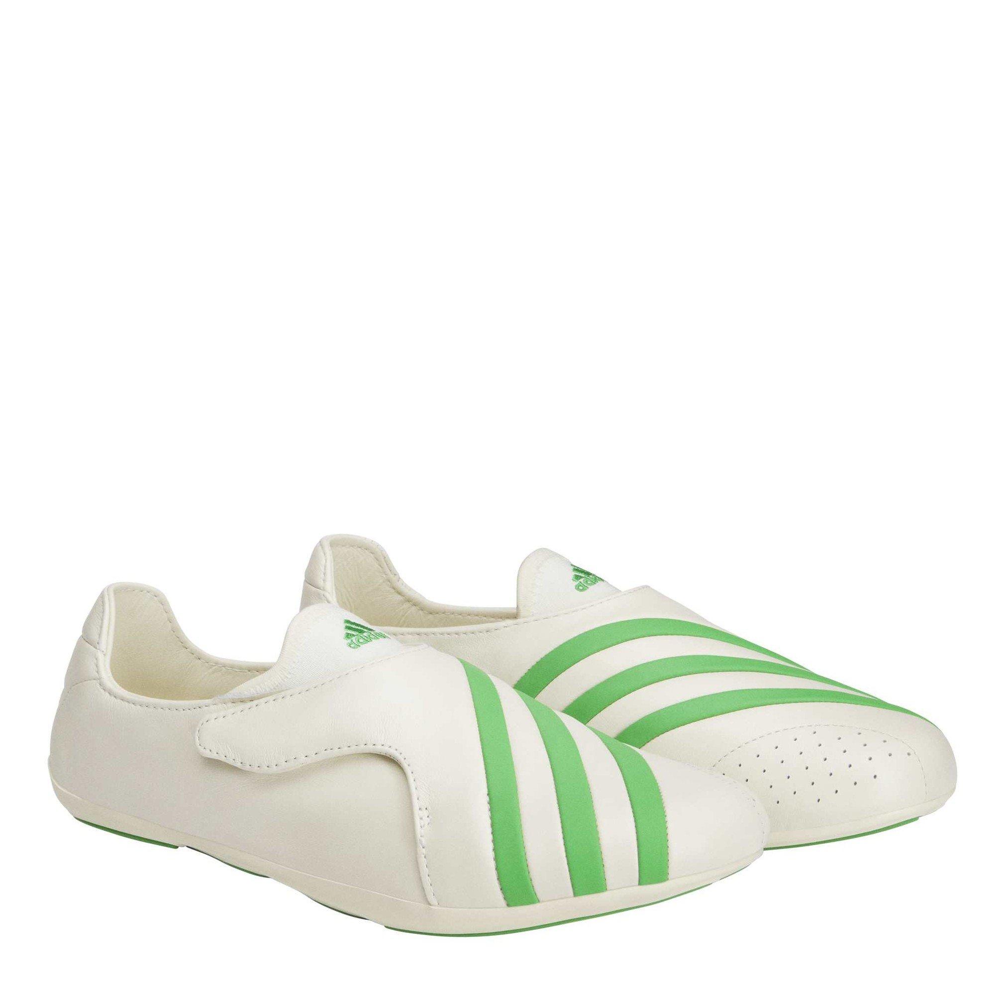 Wht/Green - adidas by Pharrell - Men's Yoga Vario Low-Top Trainers - 3
